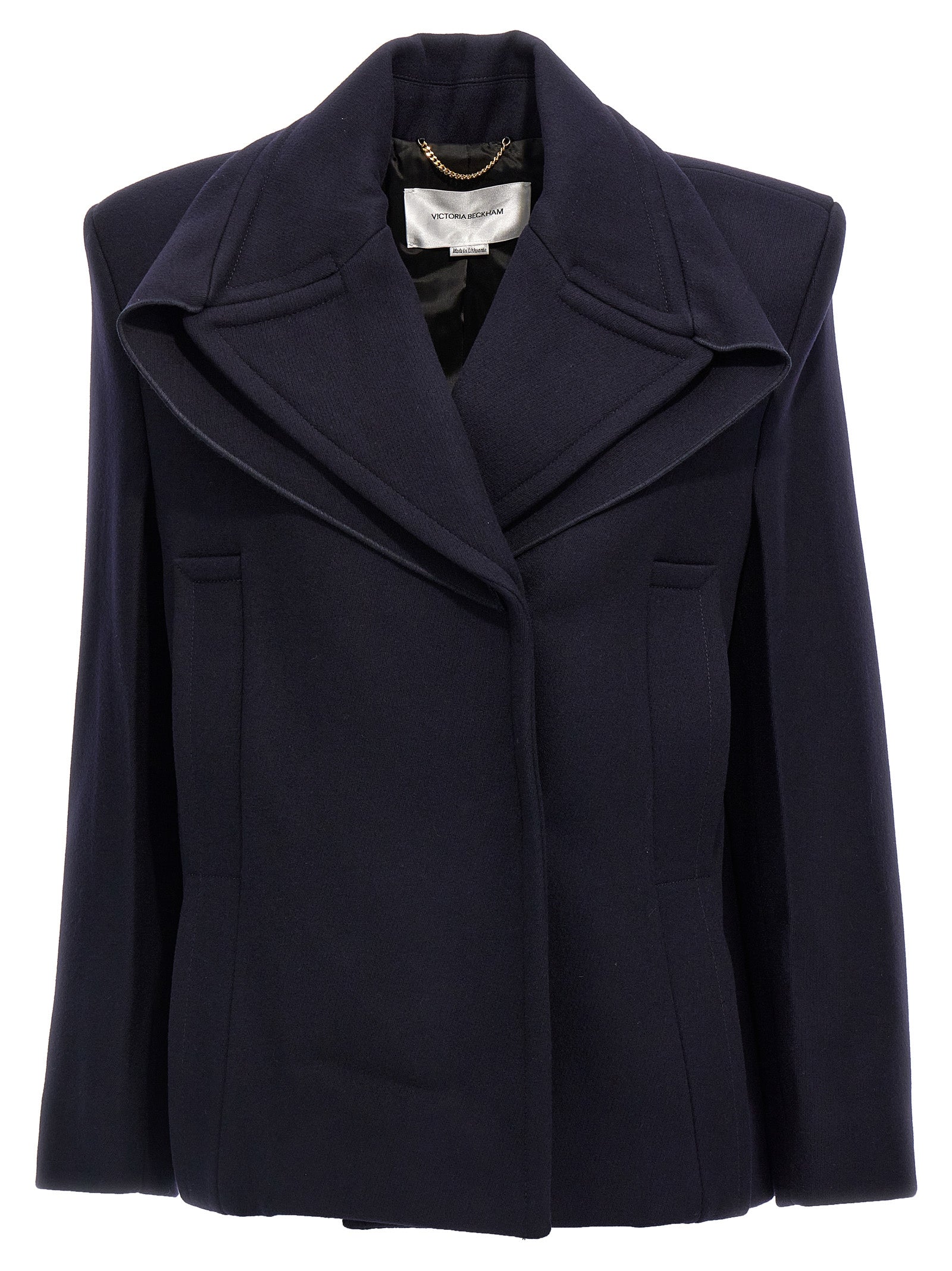 Victoria Beckham 'Pointed Shoulder' Coat