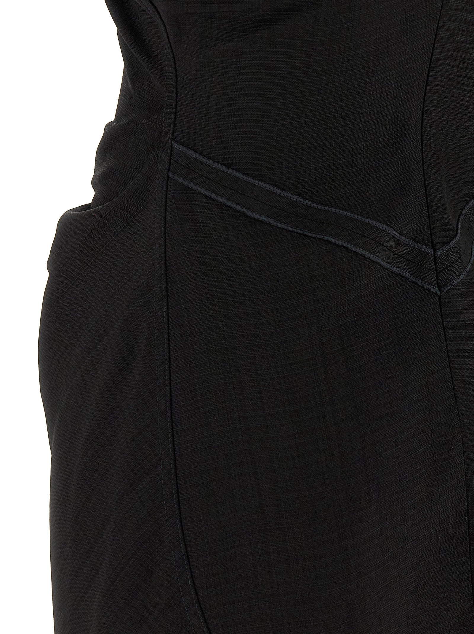 Victoria Beckham 'Gathered Waist Mini' Dress