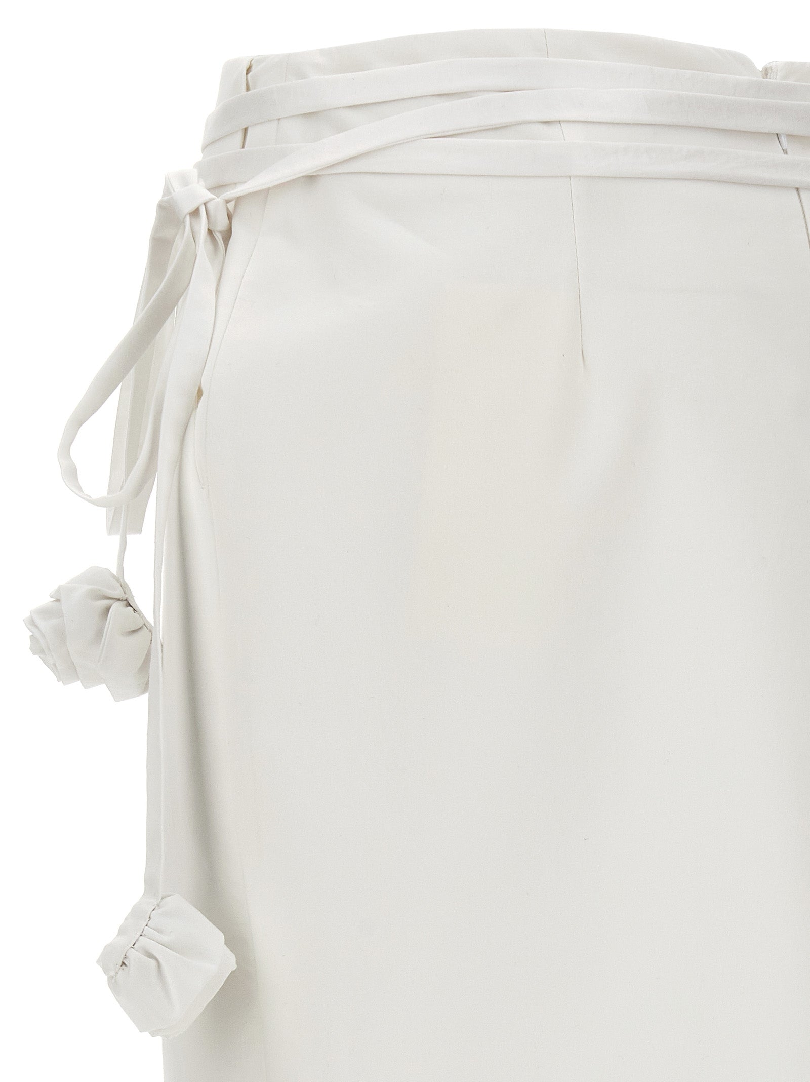 Magda Butrym Floral Detail Midi Skirt