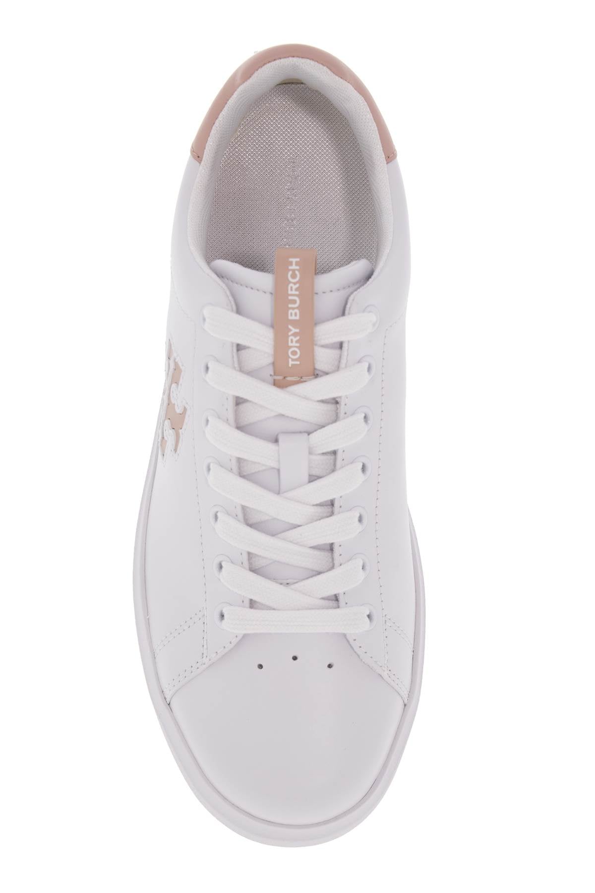 Tory Burch Howell Court Sneakers With Double T