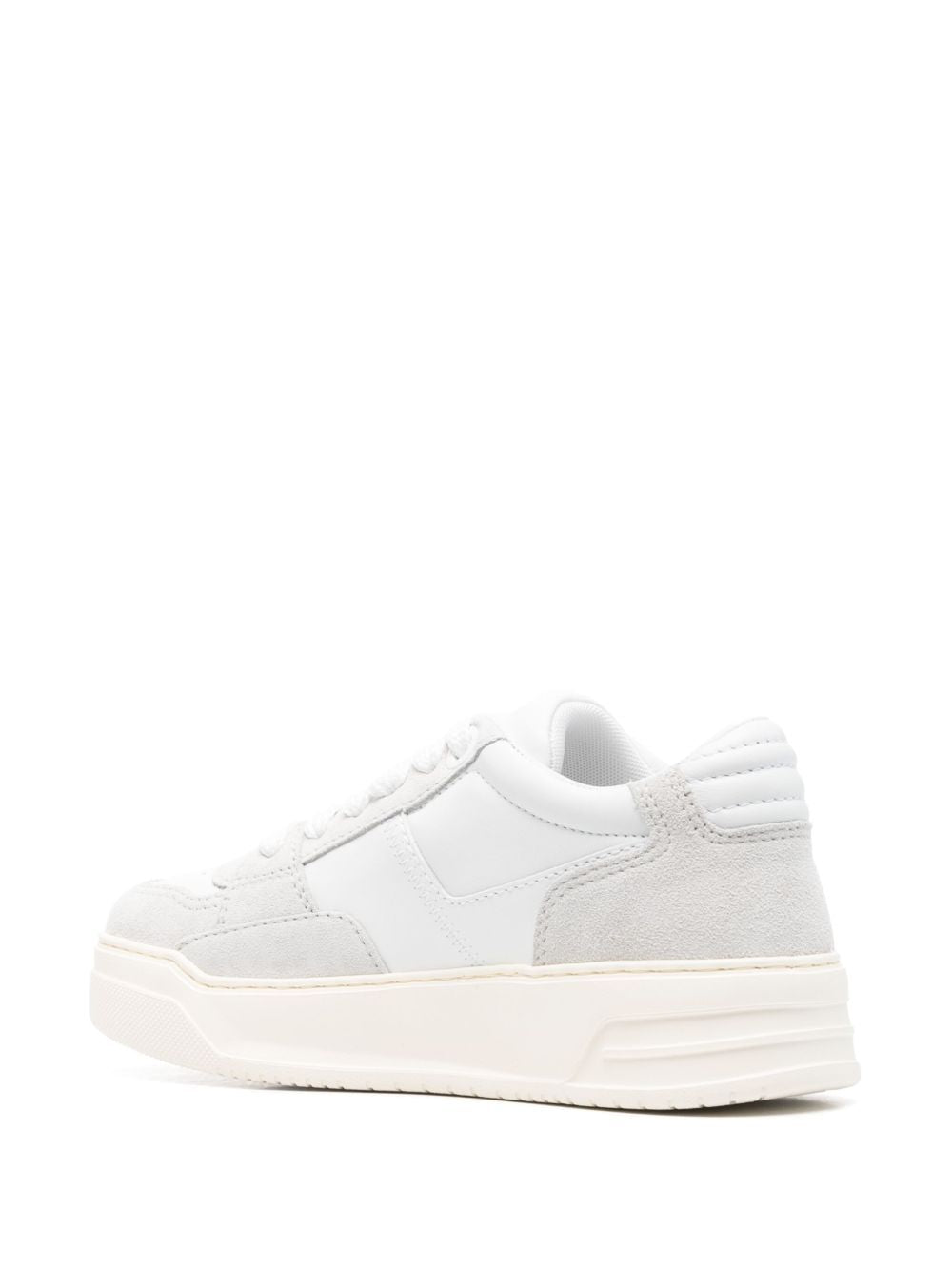 Hogan Chamallow Nappa And Suede Sneakers