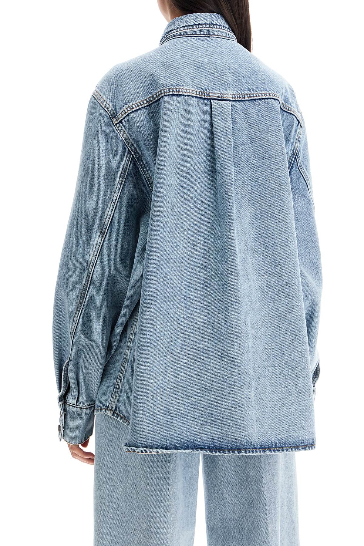 Magda Butrym Denim Oversized Shirt For Women