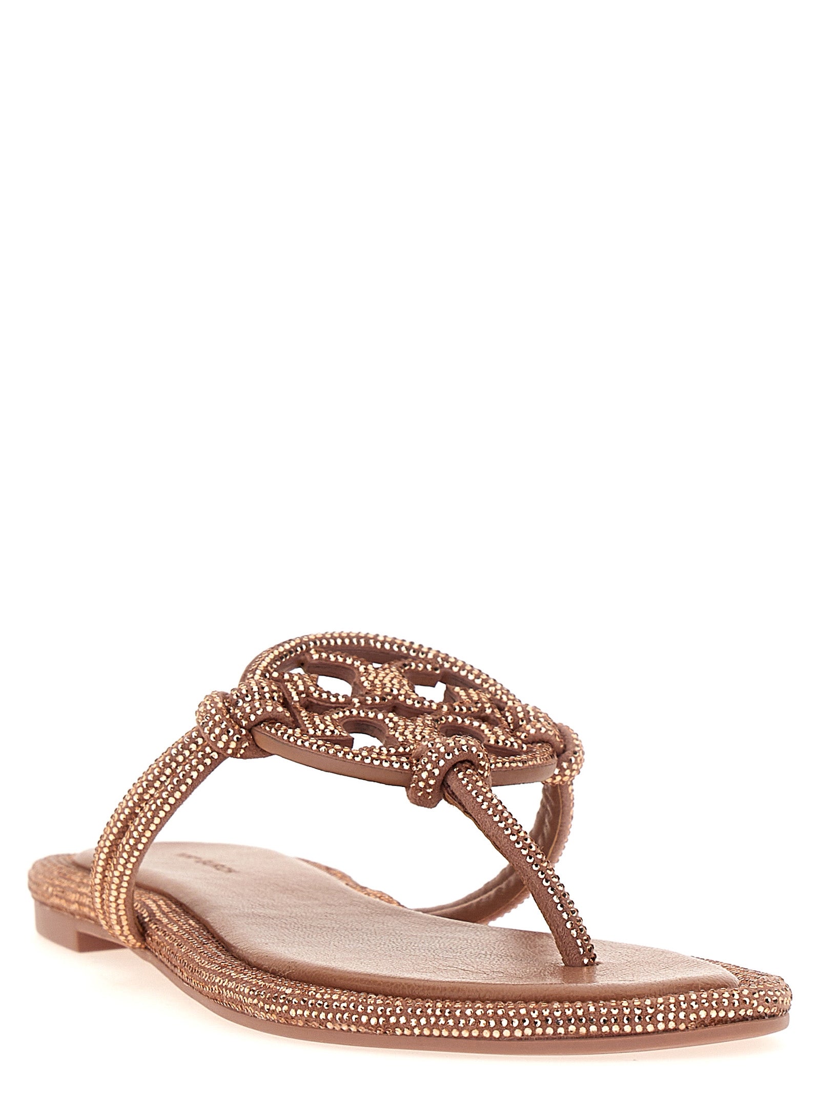 Tory Burch 'Miller Knotted Pave' Sandals