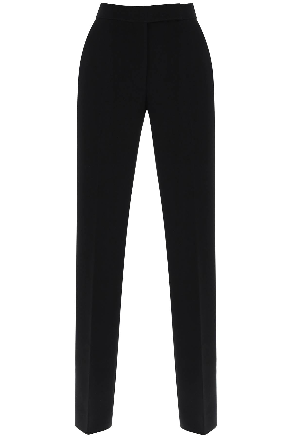 Tory Burch Straight Leg Pants In Crepe Cady