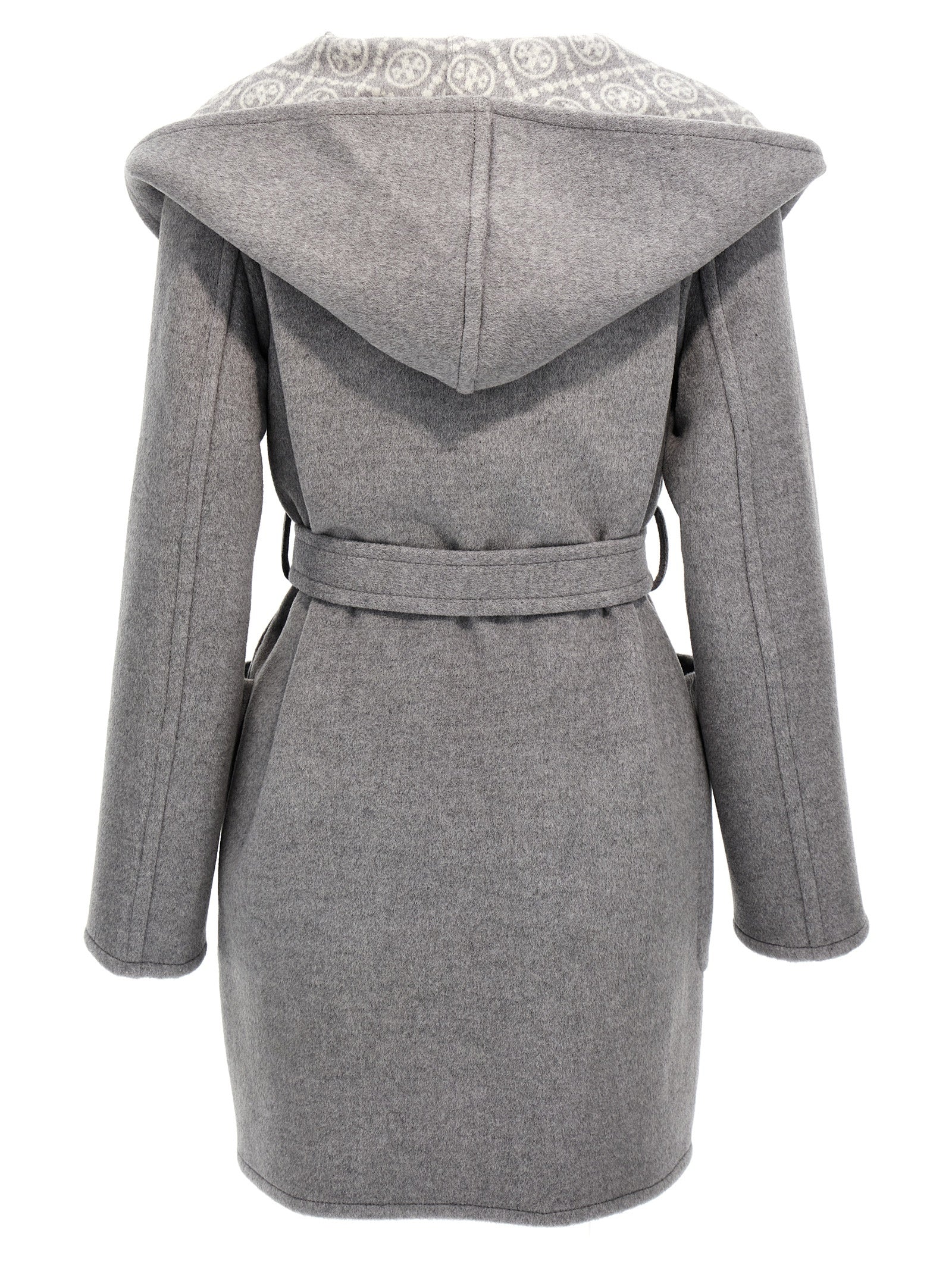 Tory Burch Wool Hooded Coat