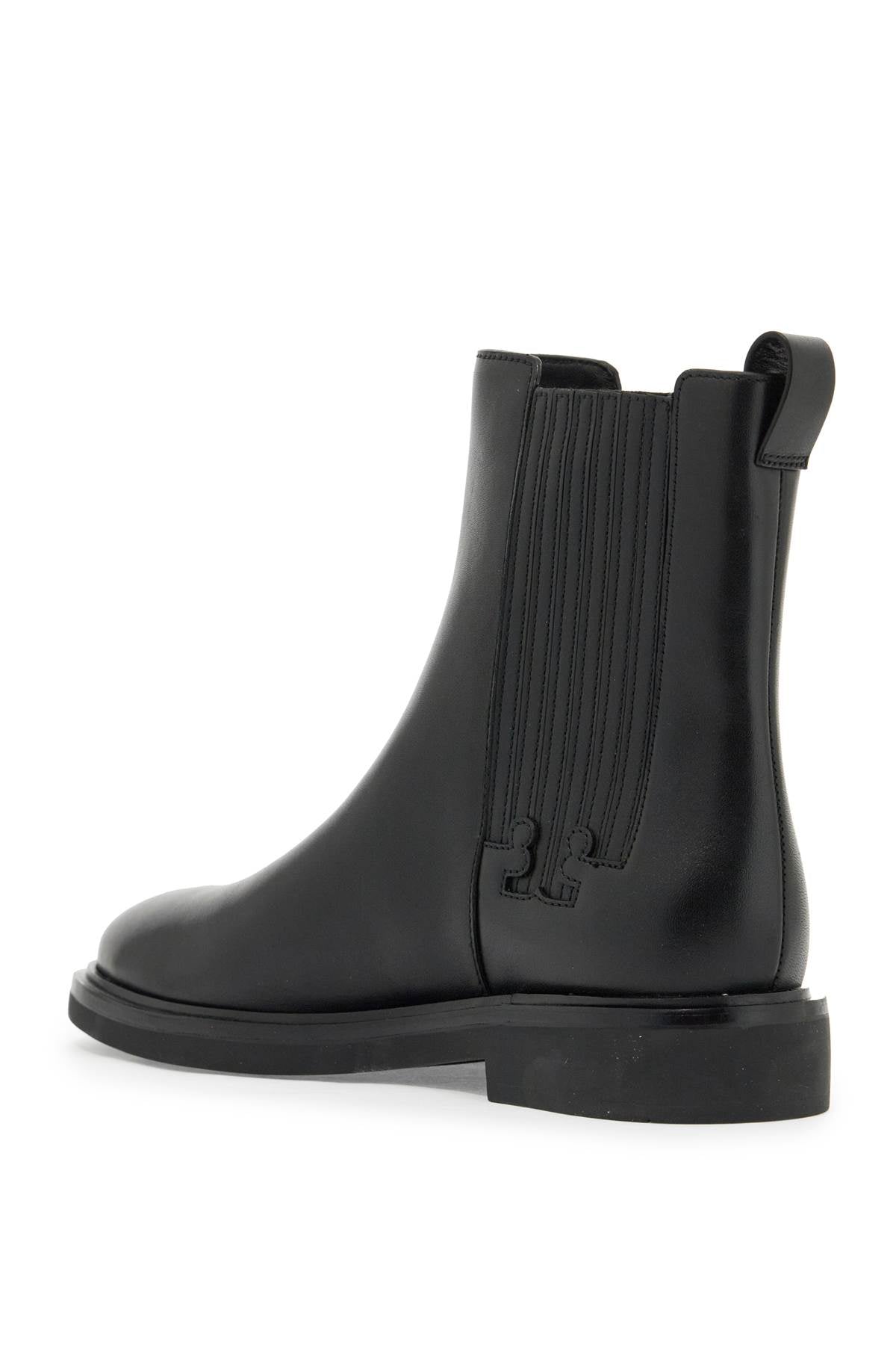 Tory Burch Chelsea Ankle Boots With T-Shaped Finishes