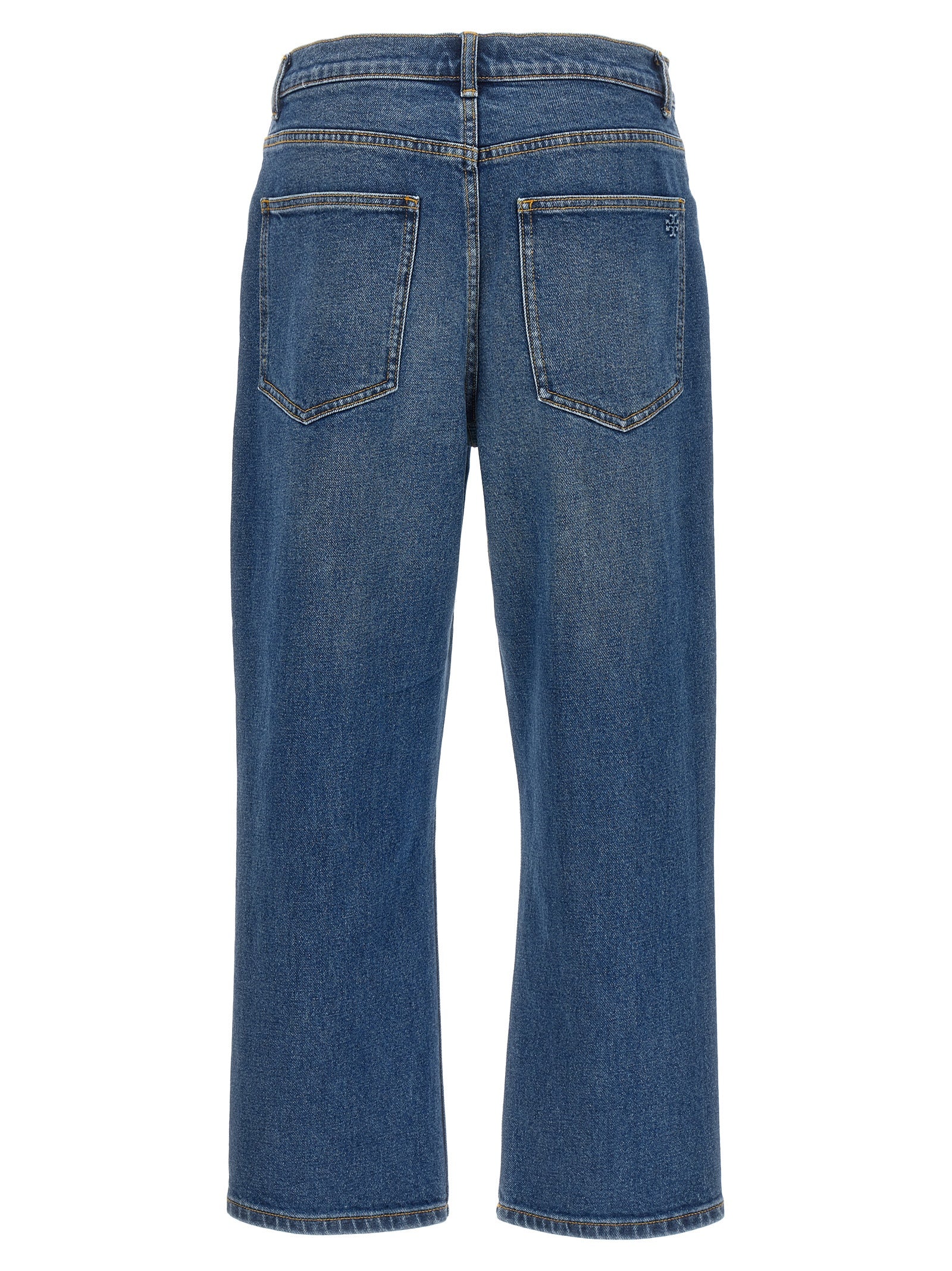 Tory Burch 'Cropped Flared' Jeans