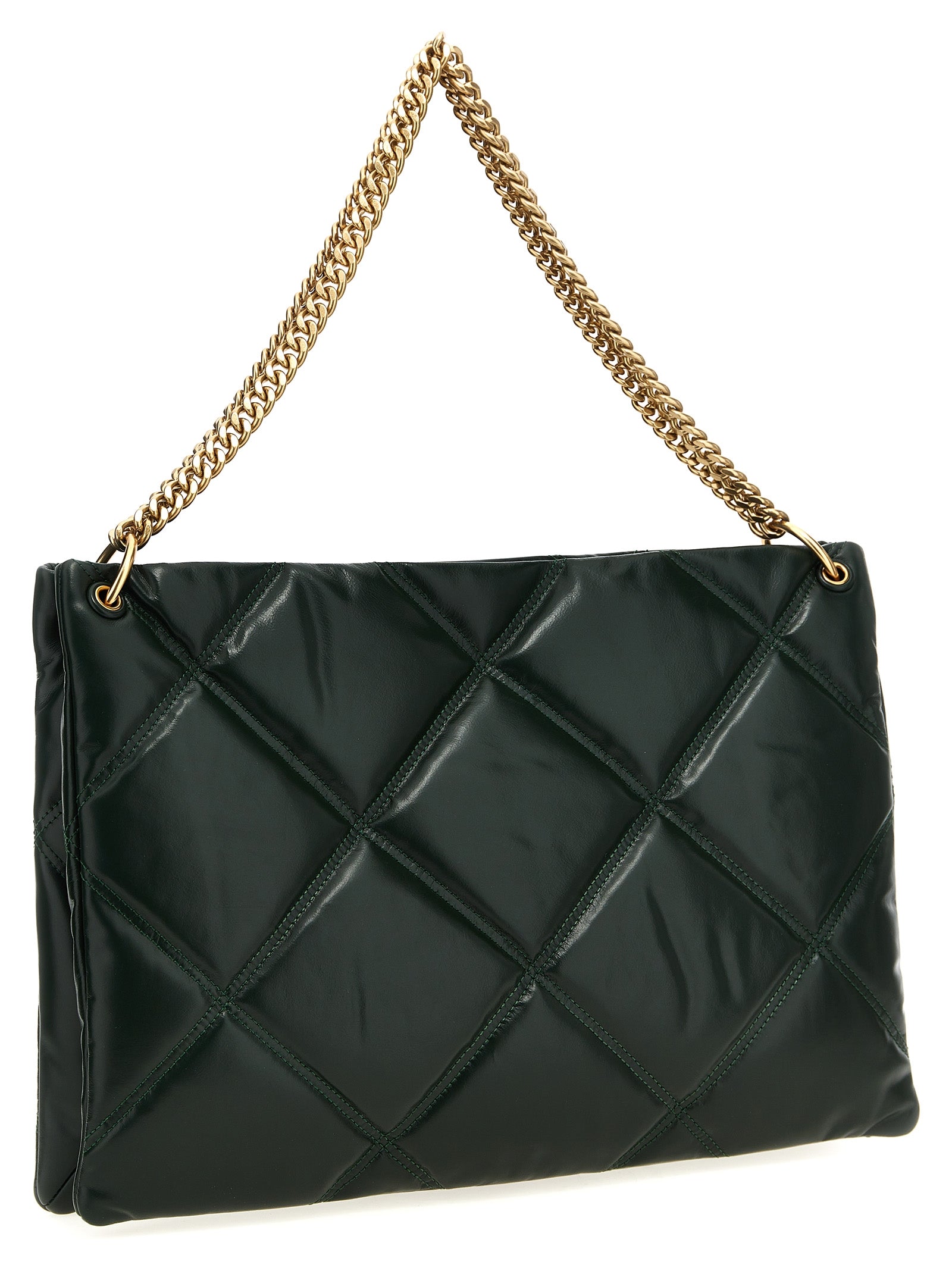 Tory Burch 'Kira Diamond Quilt Hobo' Shopping Bag