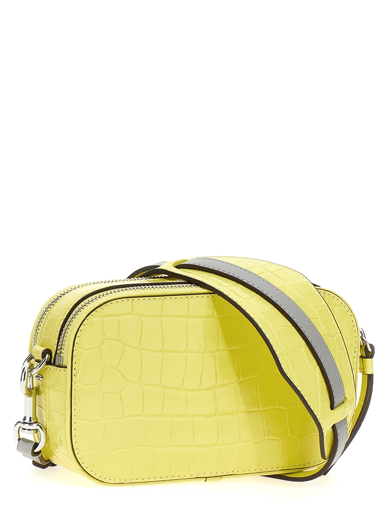 Tory Burch 'Miller Croc Embossed Mini' Crossbody Bag