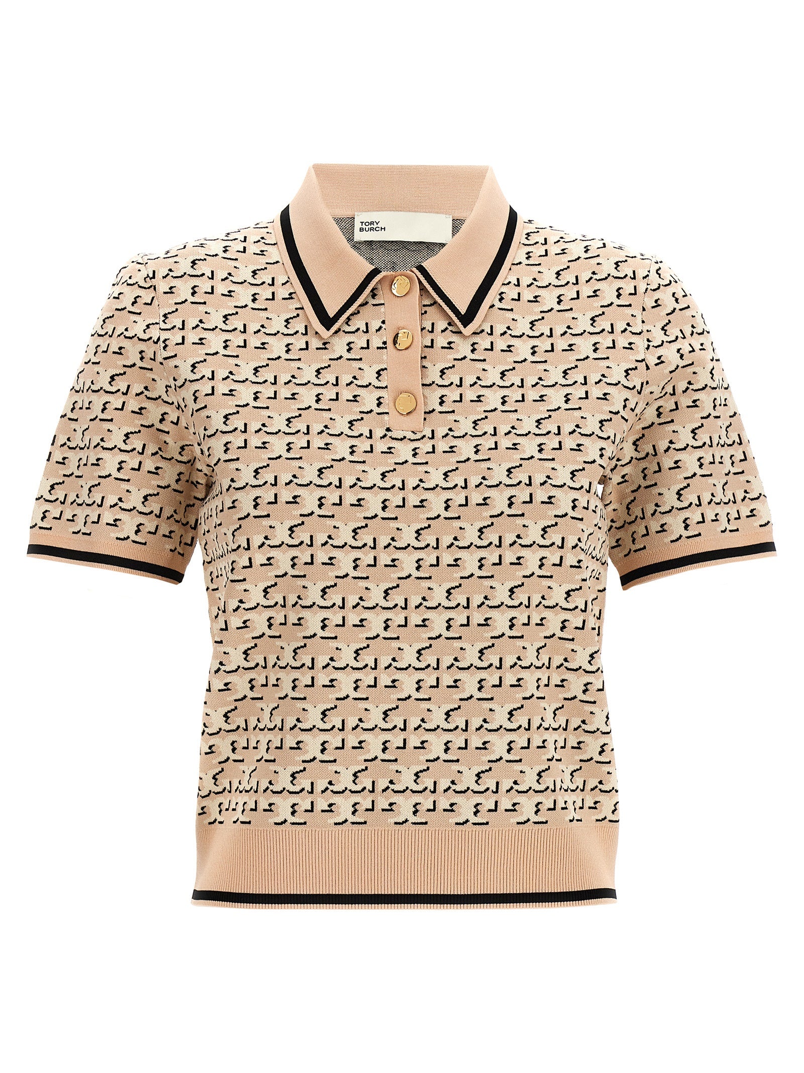 Tory Burch Logo Polo Shirt