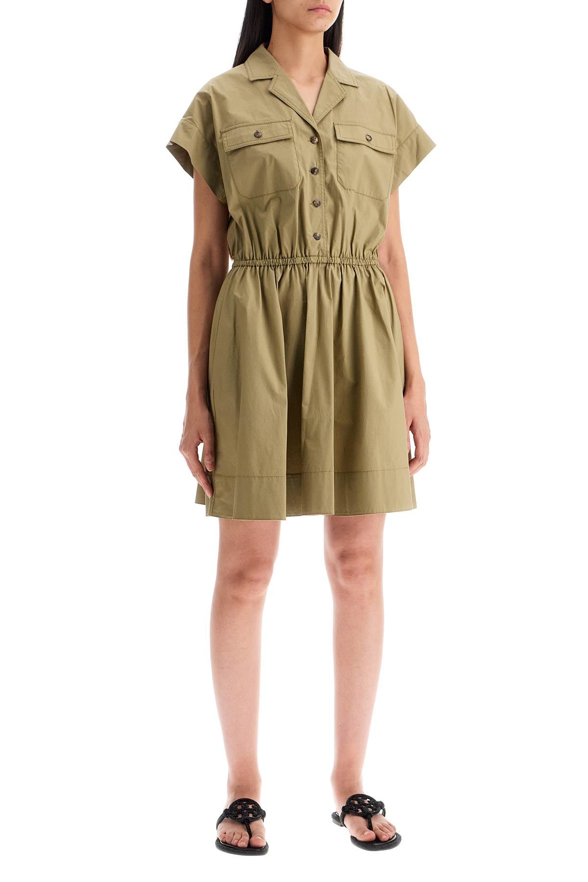 Tory Burch Mini Poplin Chemisier Dress