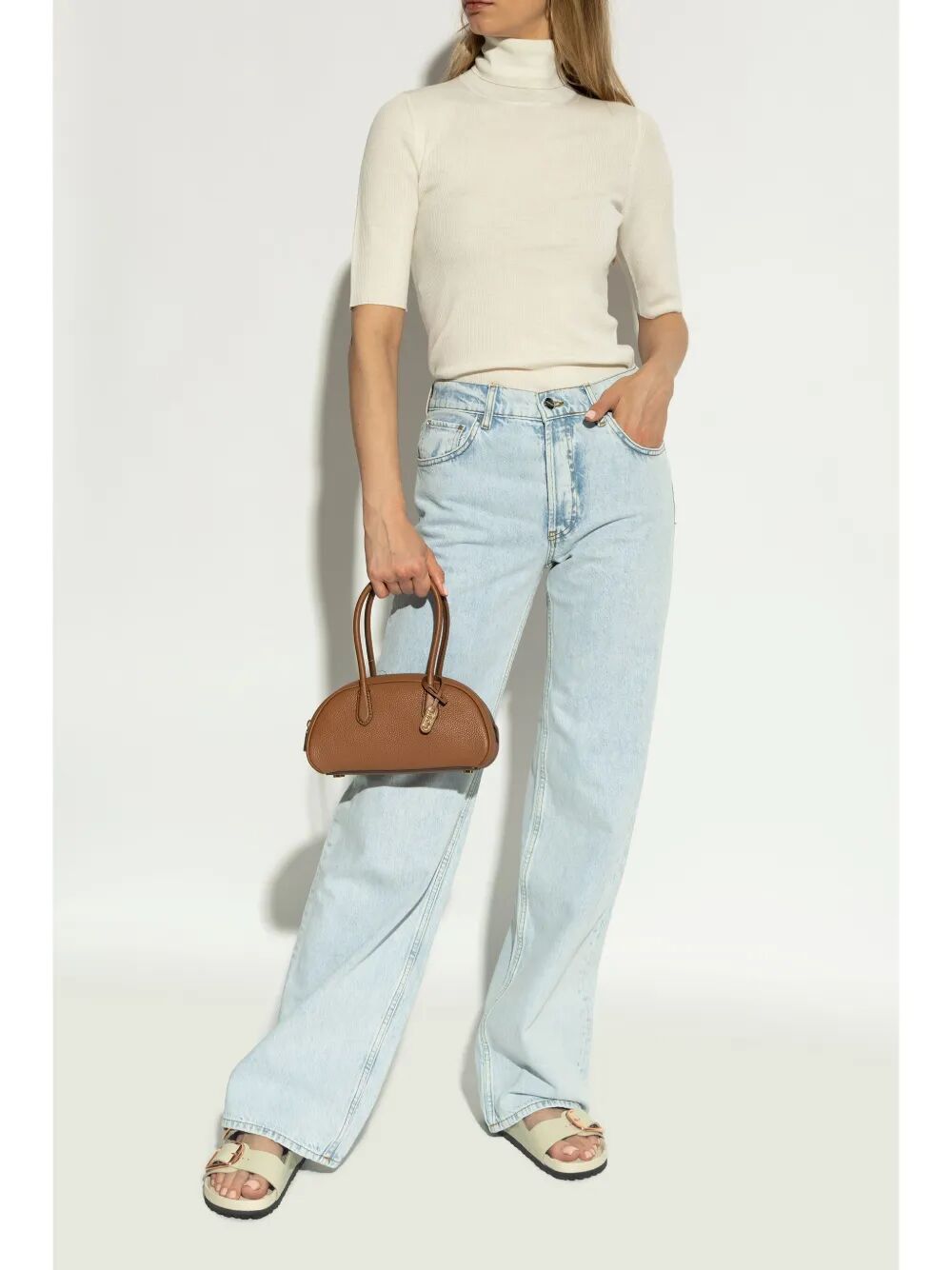 Birkenstock Arizona Big Buckle High-shine Leather Sandals