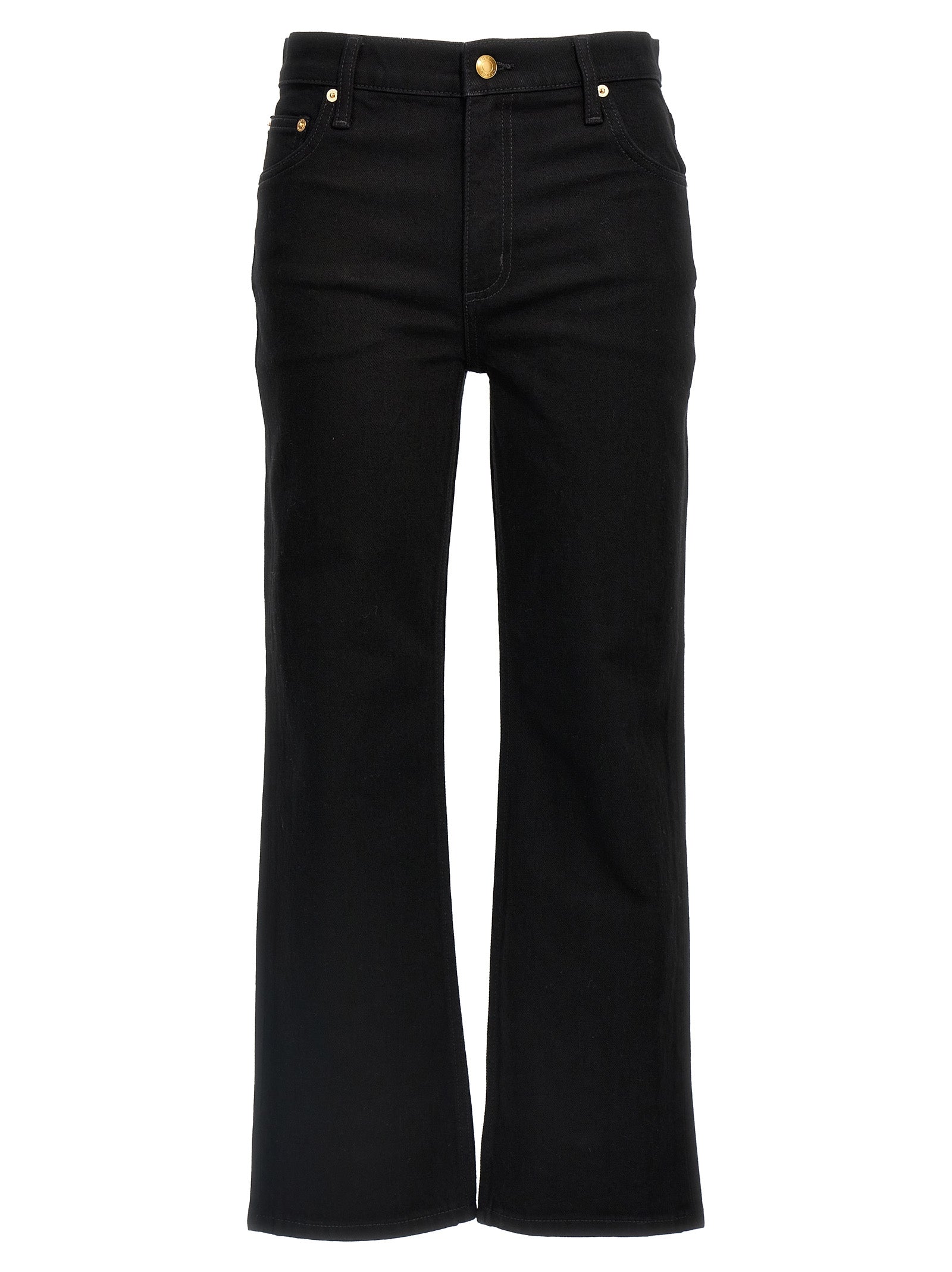 Tory Burch 'Cropped Kick Flare' Jeans