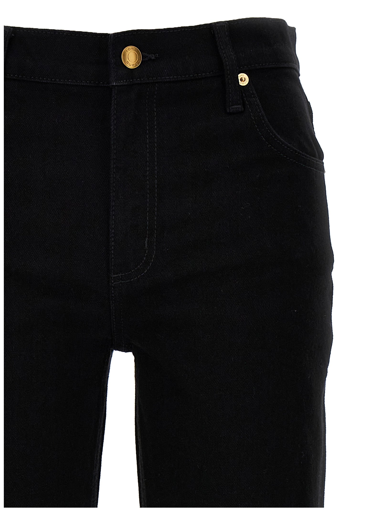 Tory Burch 'Cropped Kick Flare' Jeans