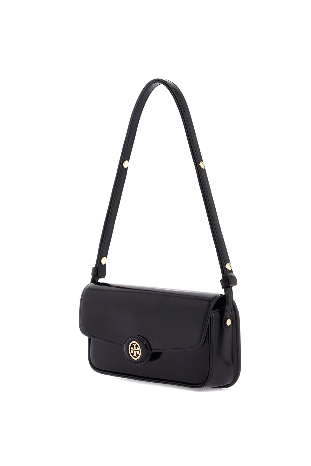 Tory Burch 'Robinson Brushed Leather Shoulder Bag'