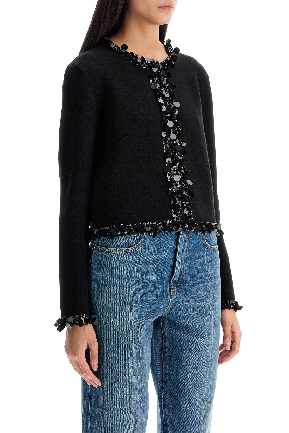 Tory Burch Beaded Cardigan