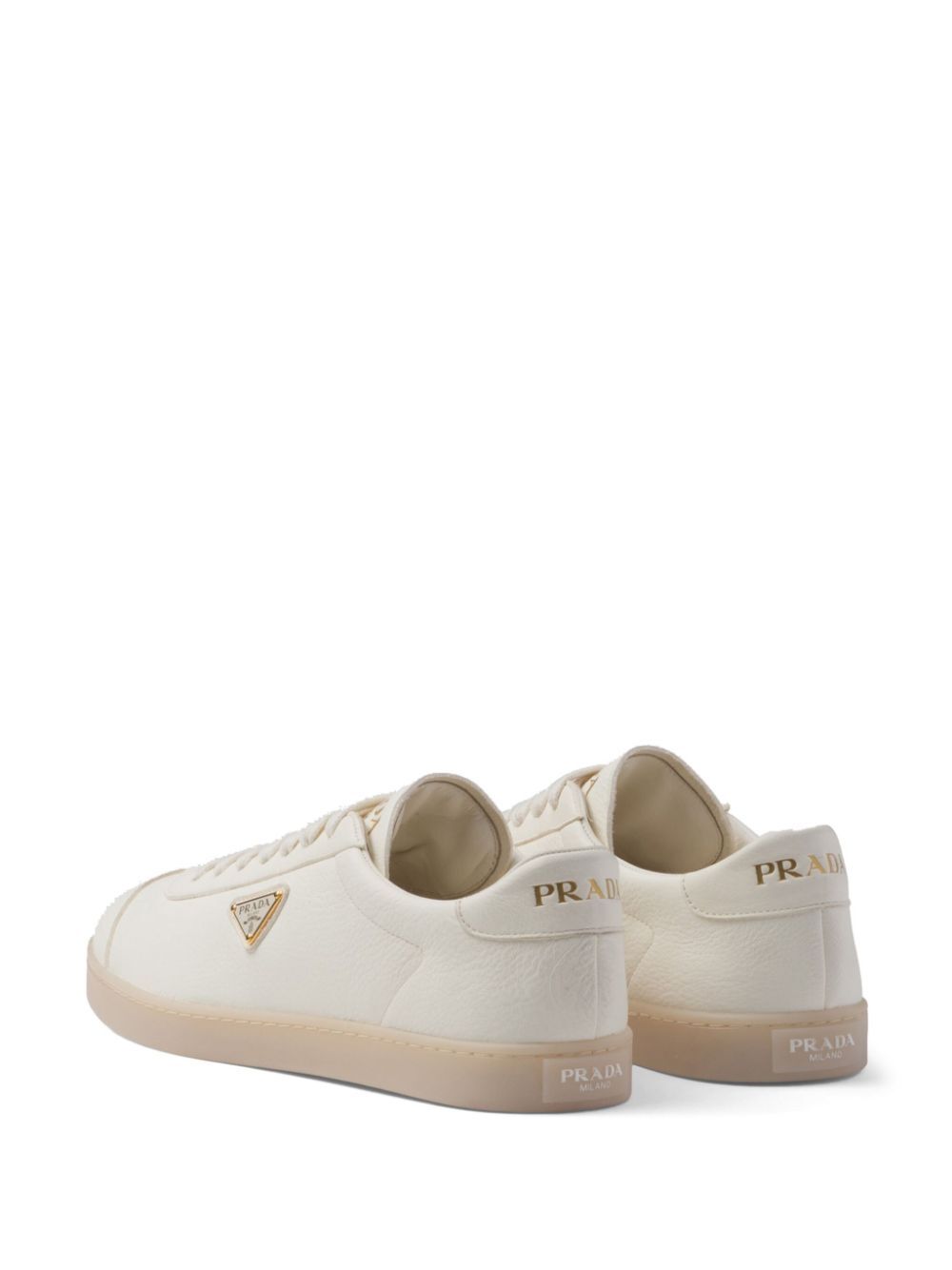 Prada Lane Leather Sneakers