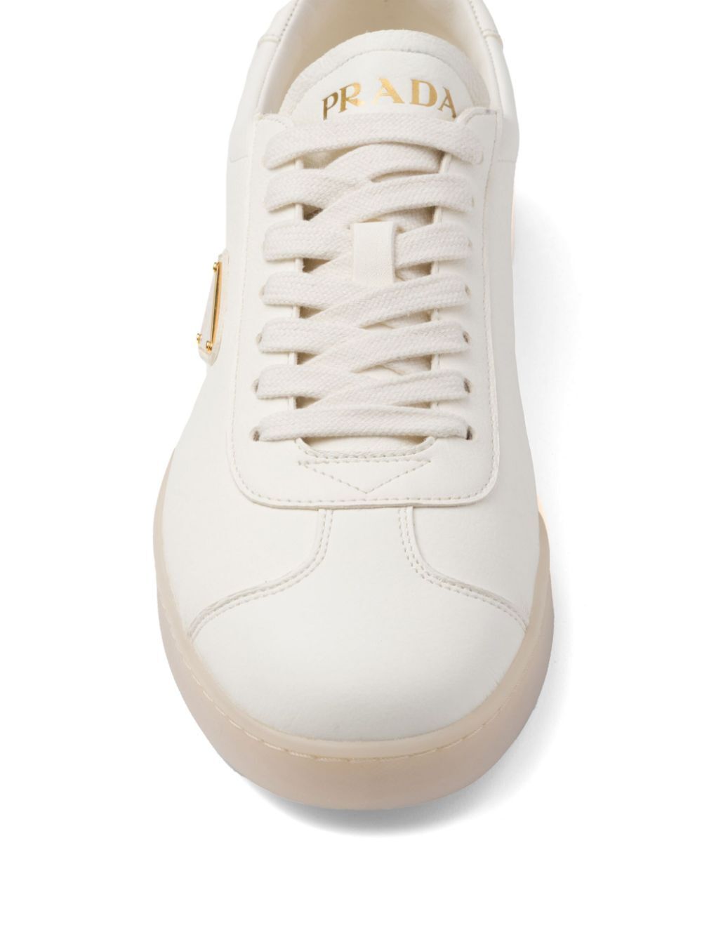 Prada Lane Leather Sneakers