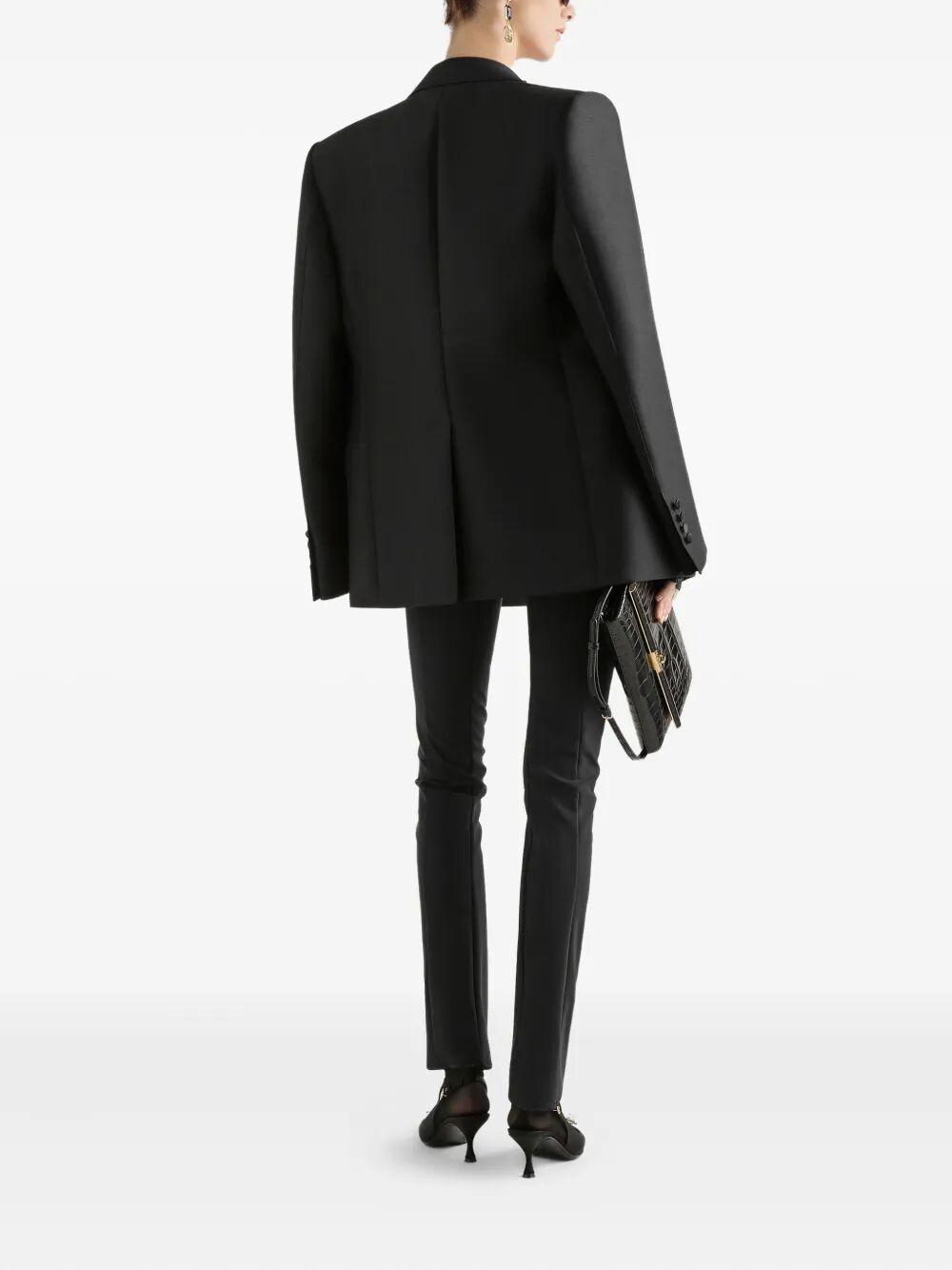 Dolce & Gabbana Double-breasted Jacket In Faille