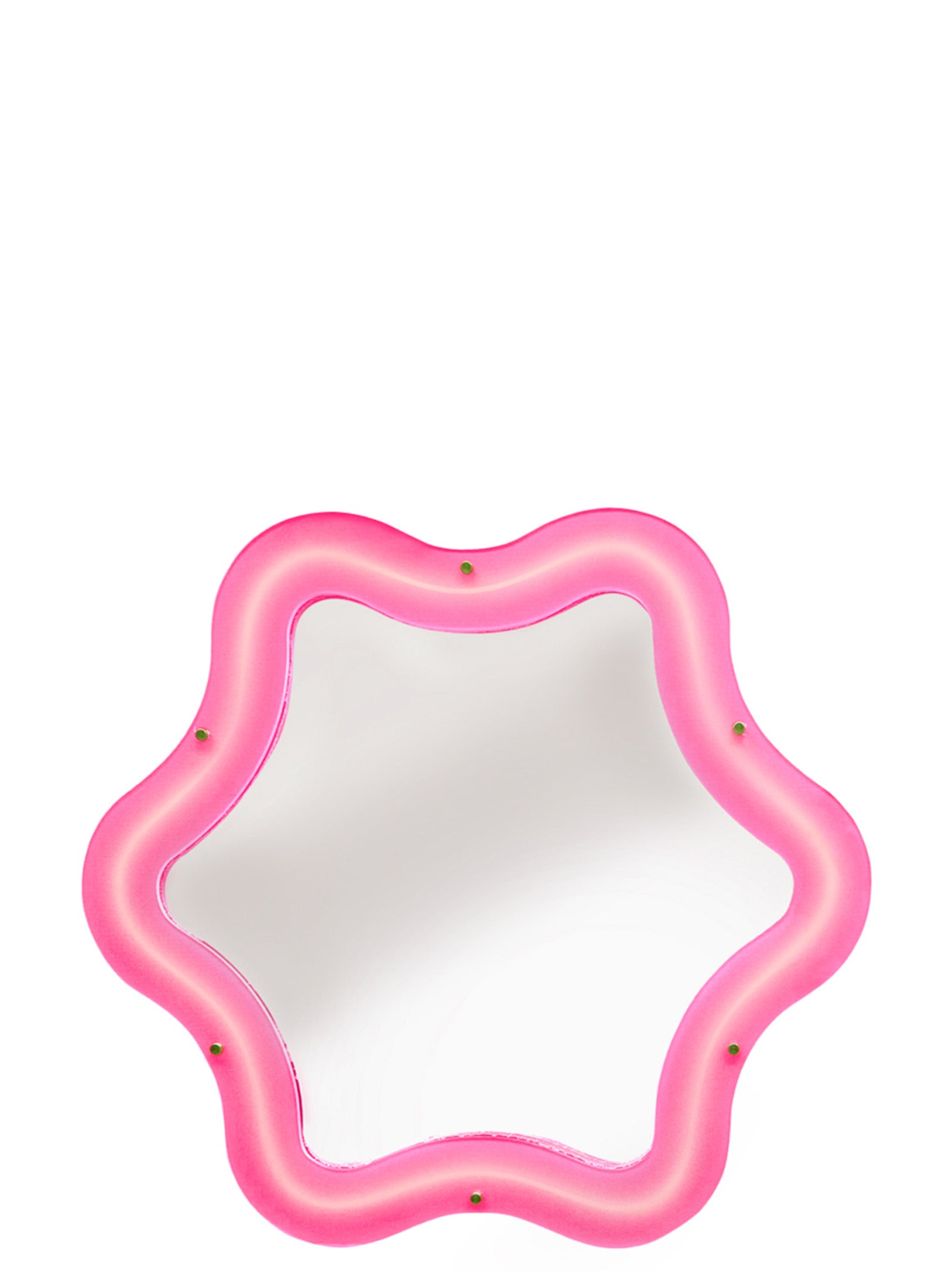 Seletti 'Supercurve Mirror Tiny Flower' Mirror