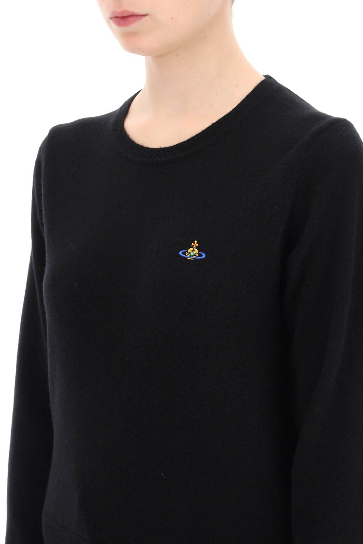 Vivienne Westwood Bea Cardigan With Logo Embroidery