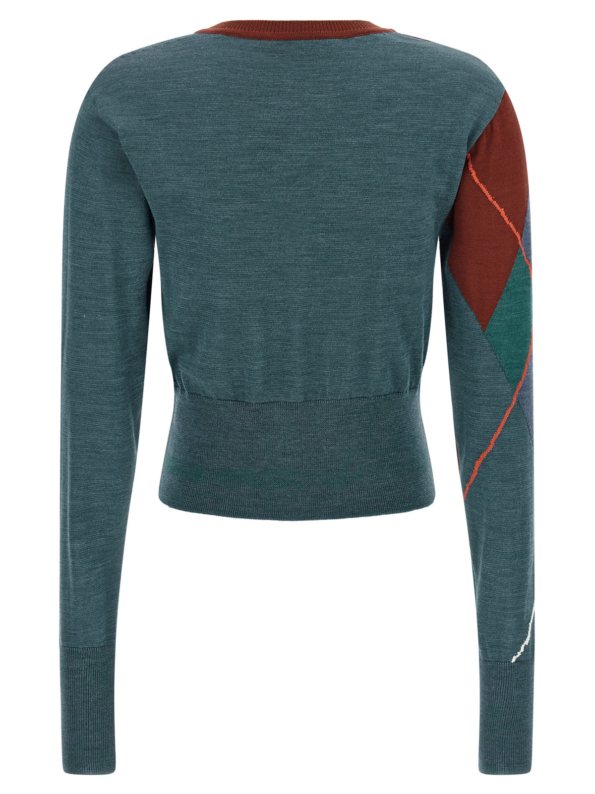 Vivienne Westwood 'Argyle Cropped' Cardigan