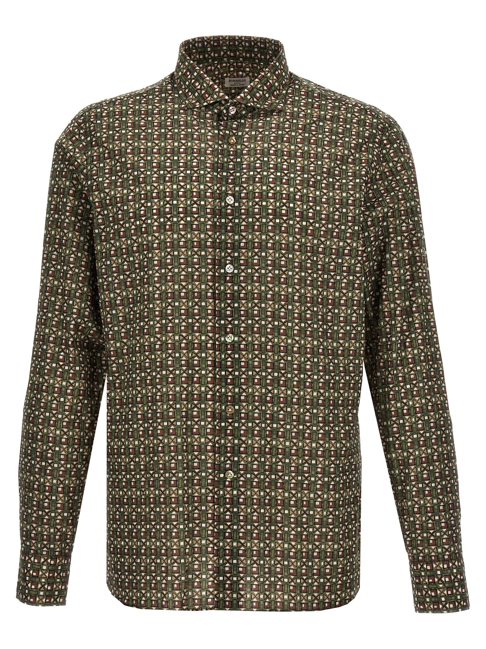 Borriello Patterned Print Shirt