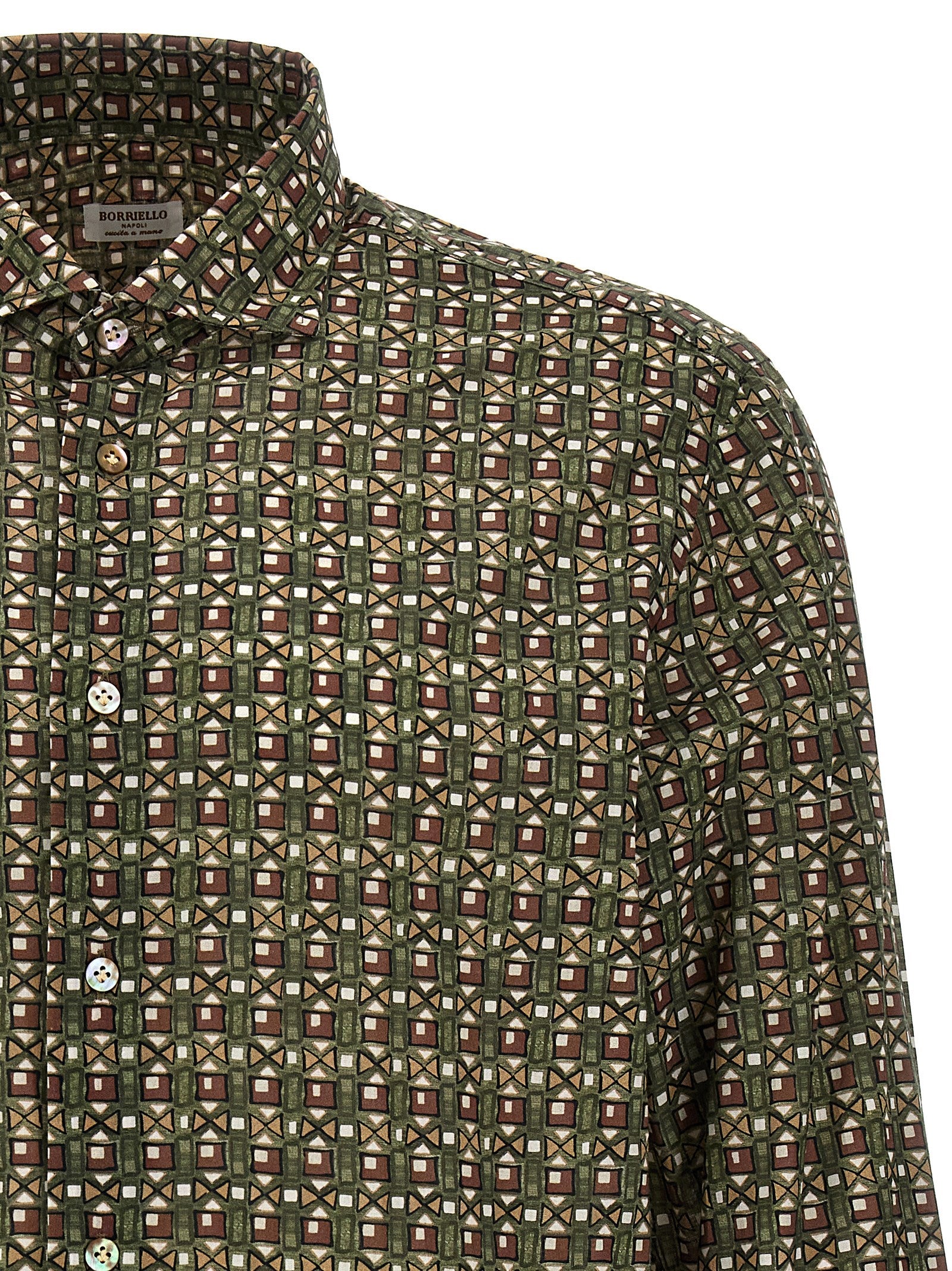 Borriello Patterned Print Shirt