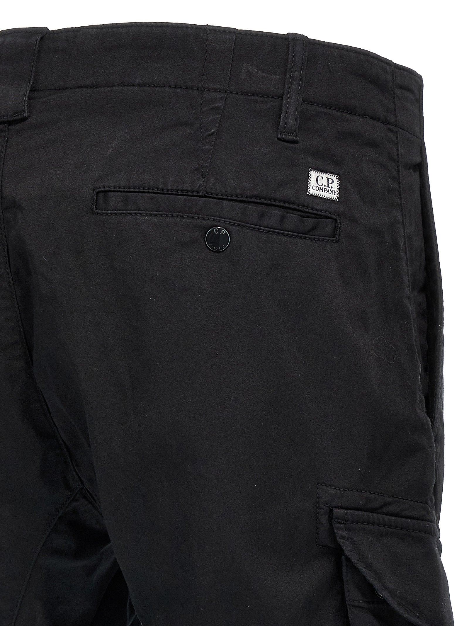 C.P. Company Logo Badge Cargo Pants