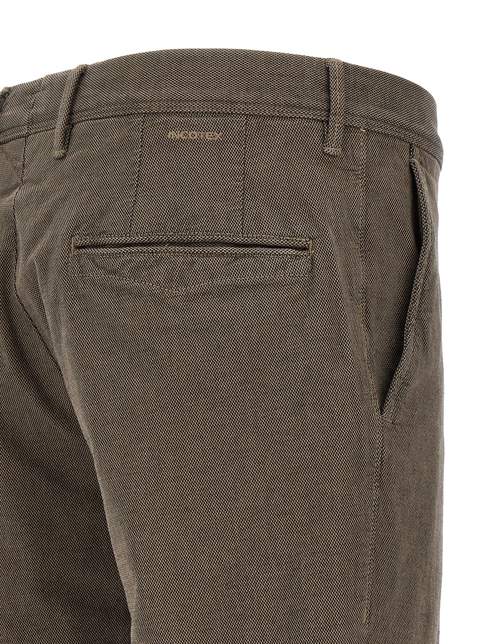 Incotex Micro Check Pants