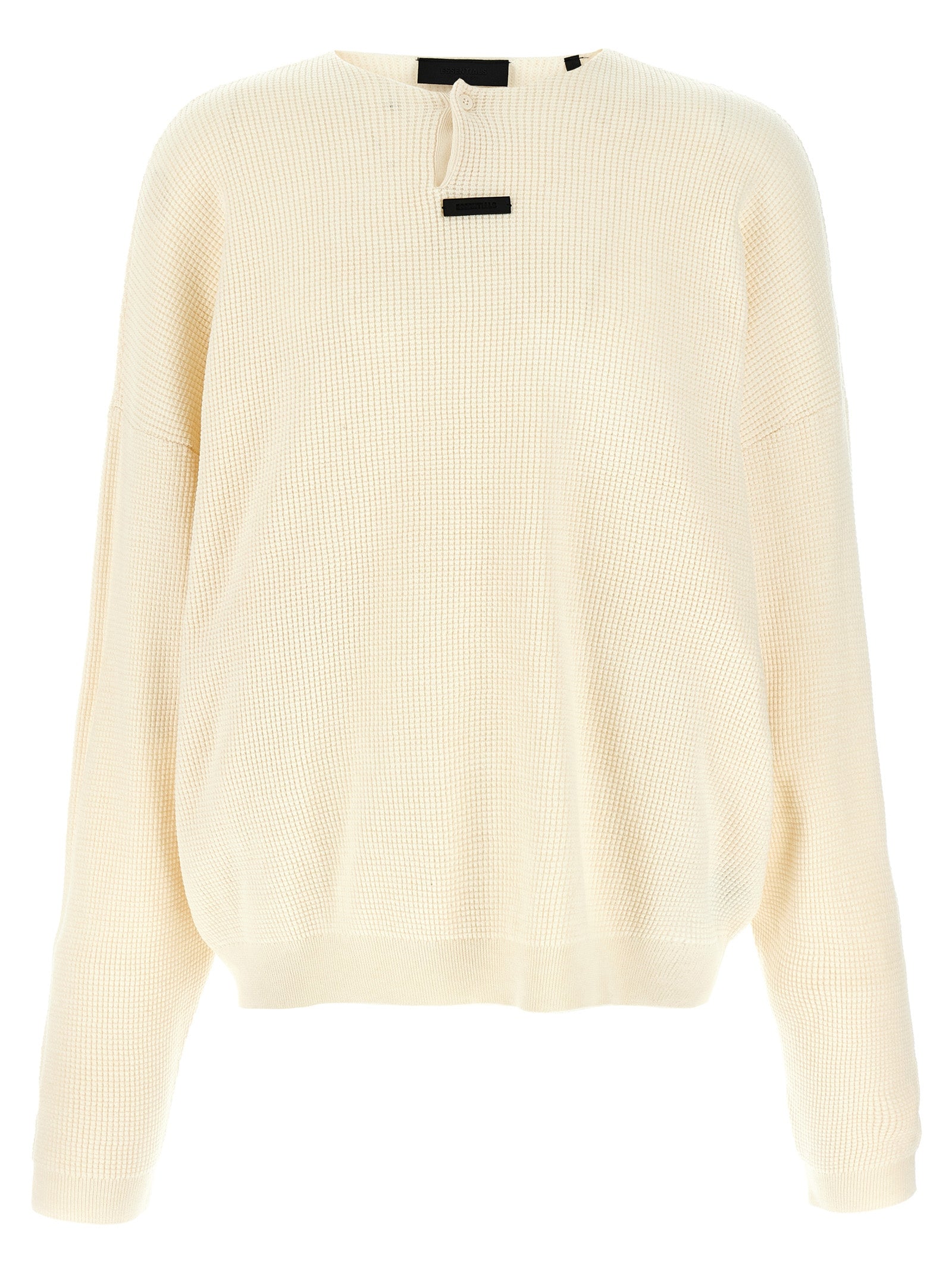 Fear Of God Essential 'Waffle Henley' Sweater