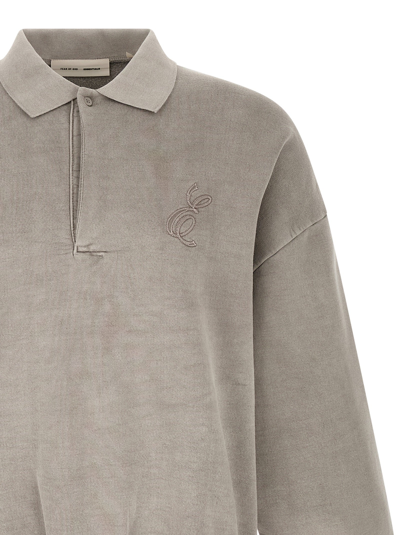 Fear Of God Essential 'Classic Fleece' Polo Shirt