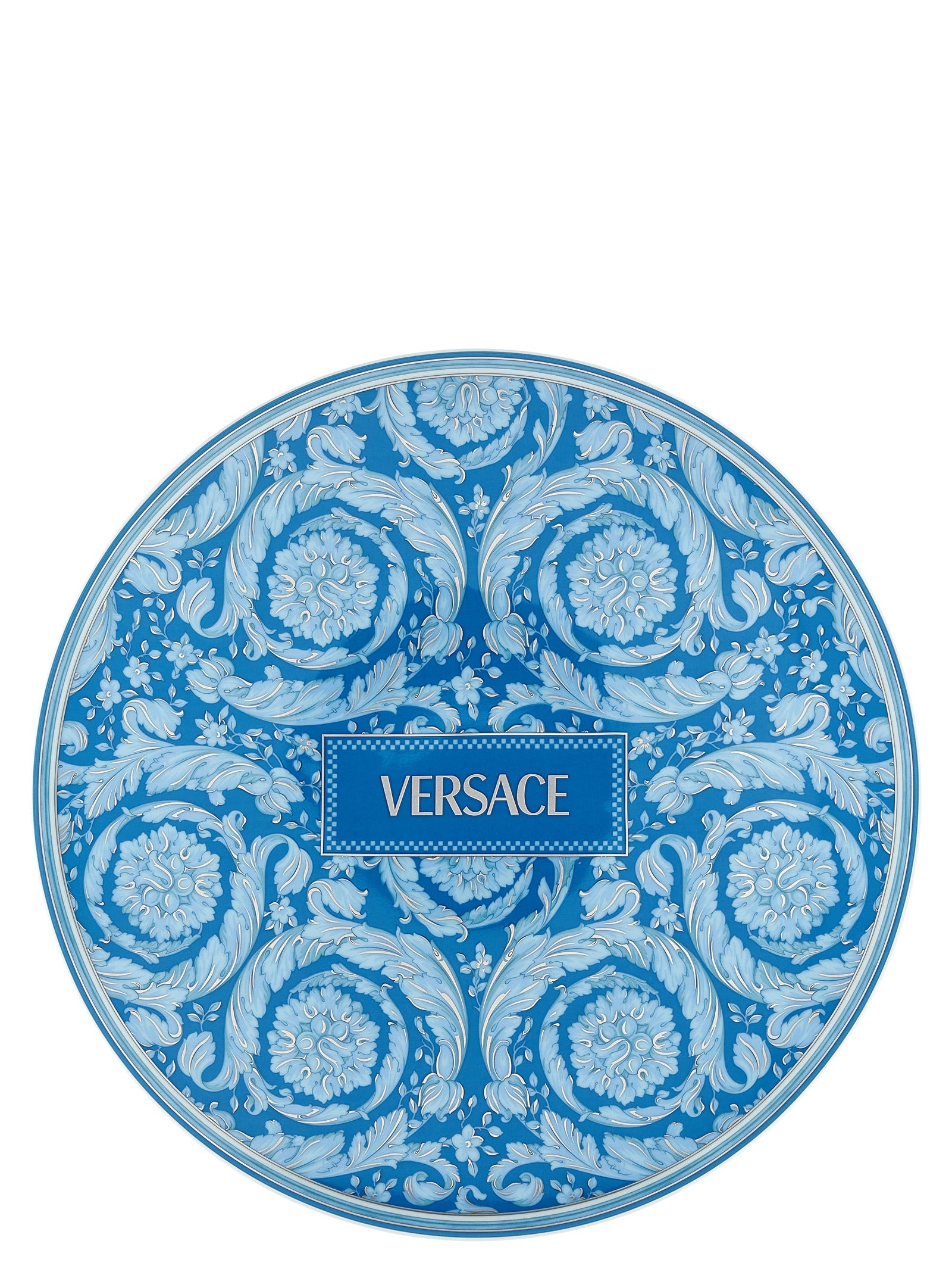 Versace Home 'Barocco Teal' Placeholder Plate ⌀ 33 Cm