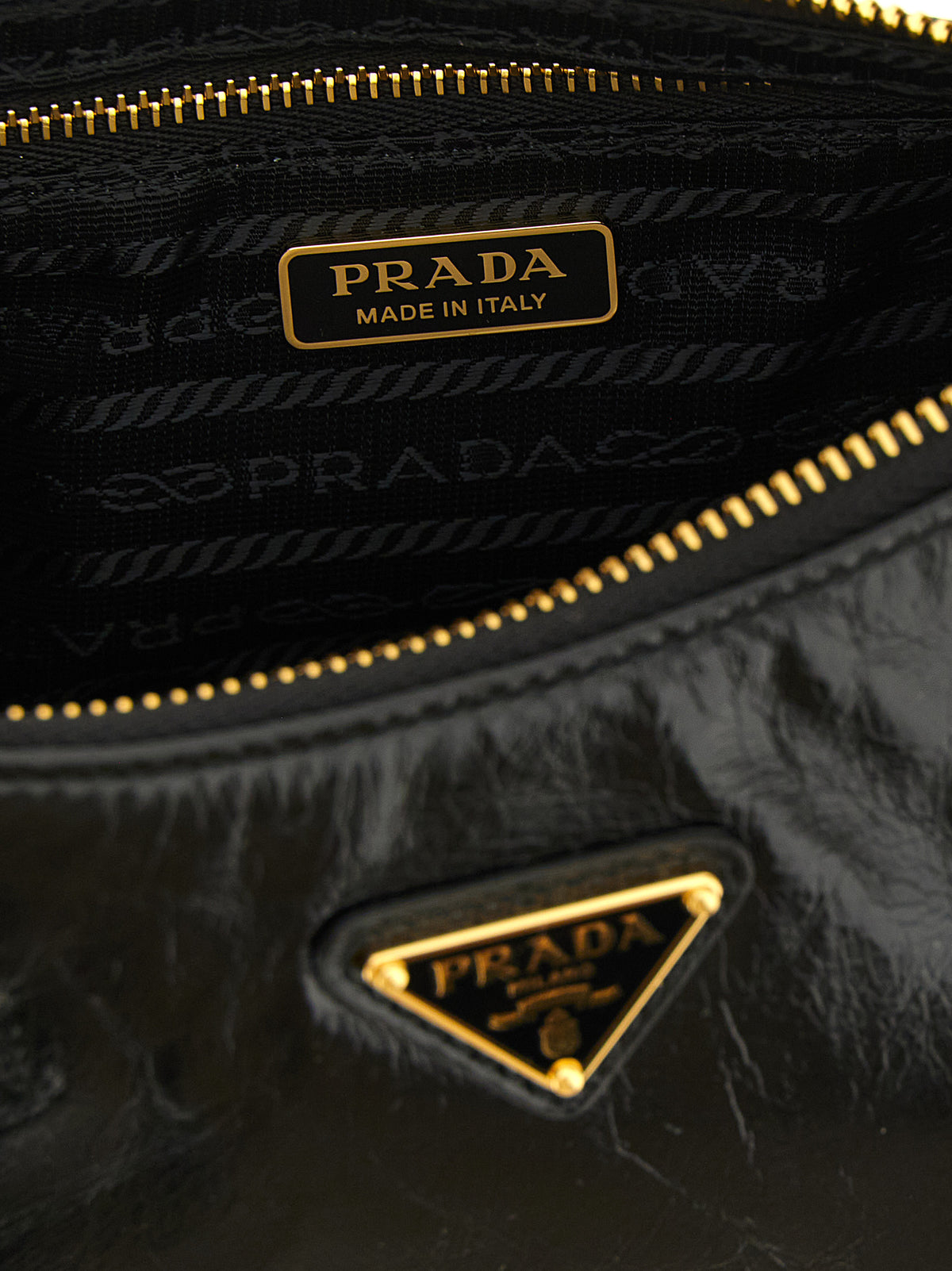 Prada Black Mini 'Prada Re-Edition' Shoulder Bag