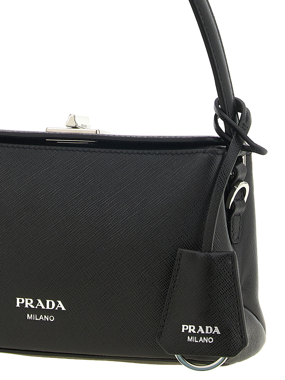 Prada Black 'Prada Midi' Handbag