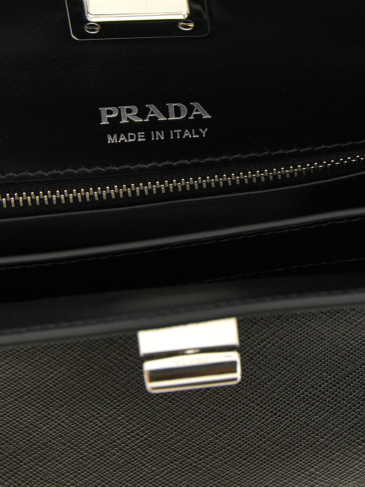 Prada Black 'Prada Midi' Handbag