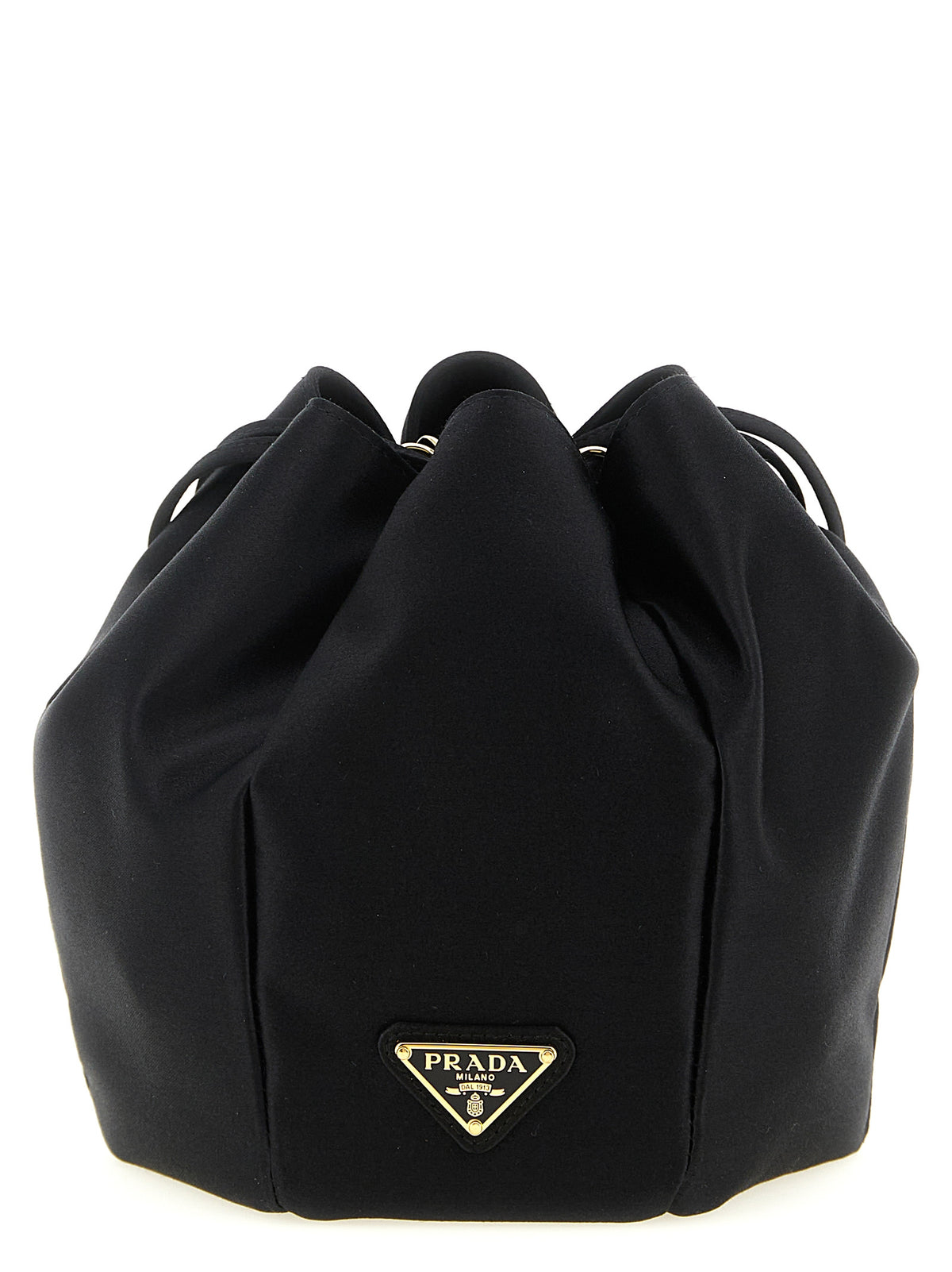 Prada Satin Mini Bucket Bag