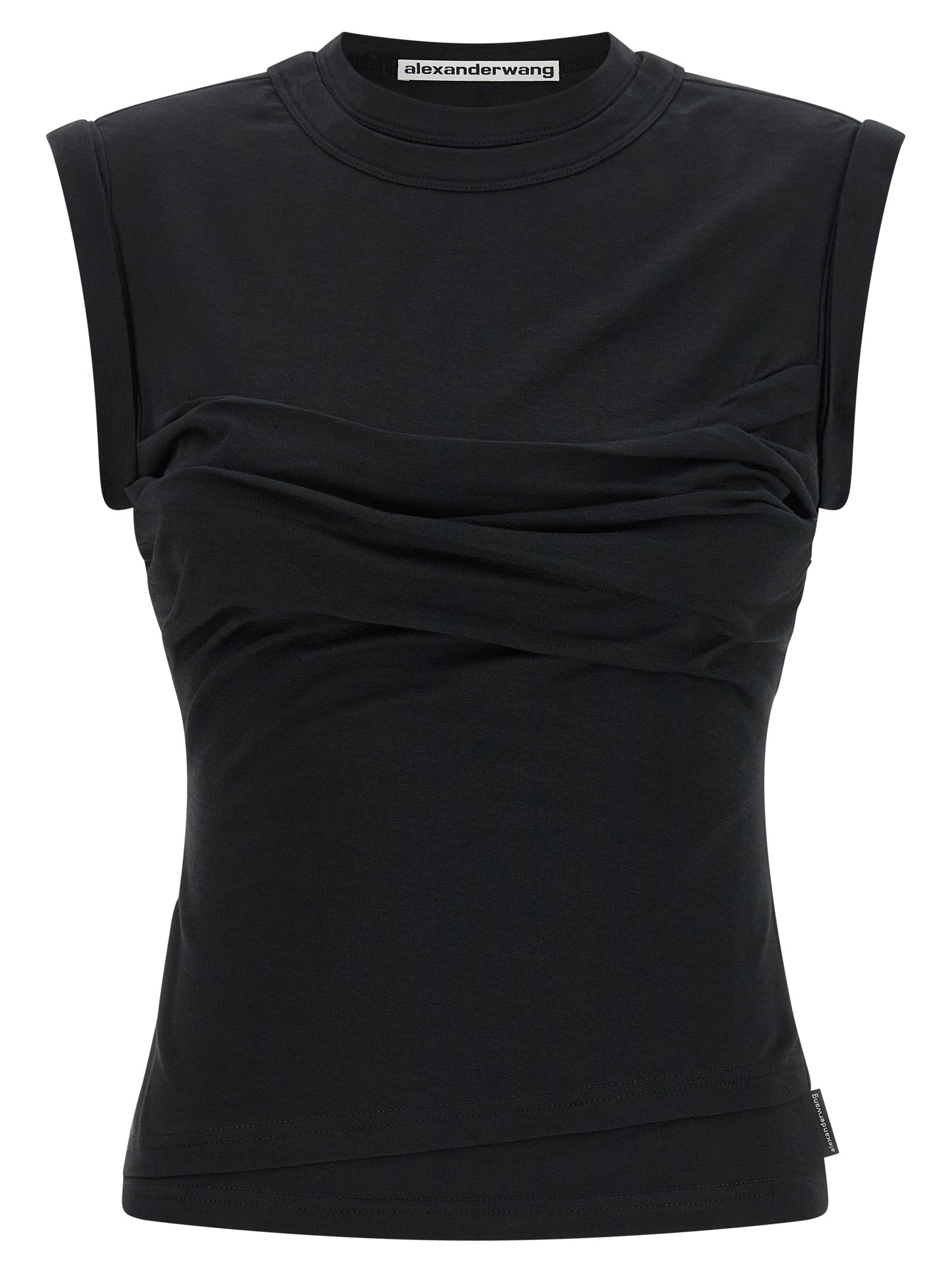 Alexander Wang 'Twisted Bust Layered Tank' Top