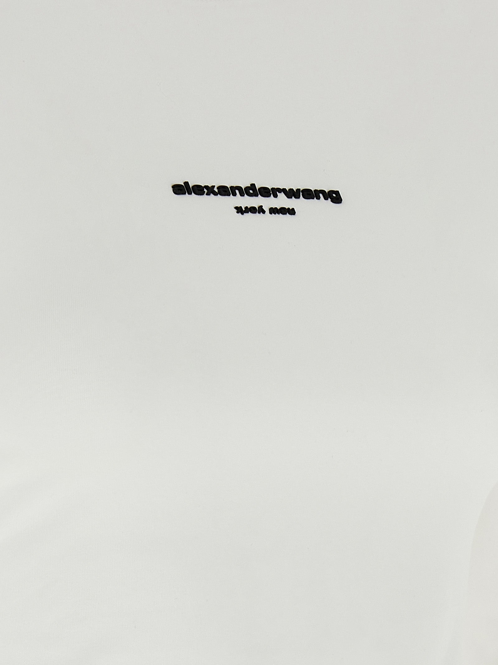 Alexander Wang 'Ls Tee W/Logo Print' T-Shirt