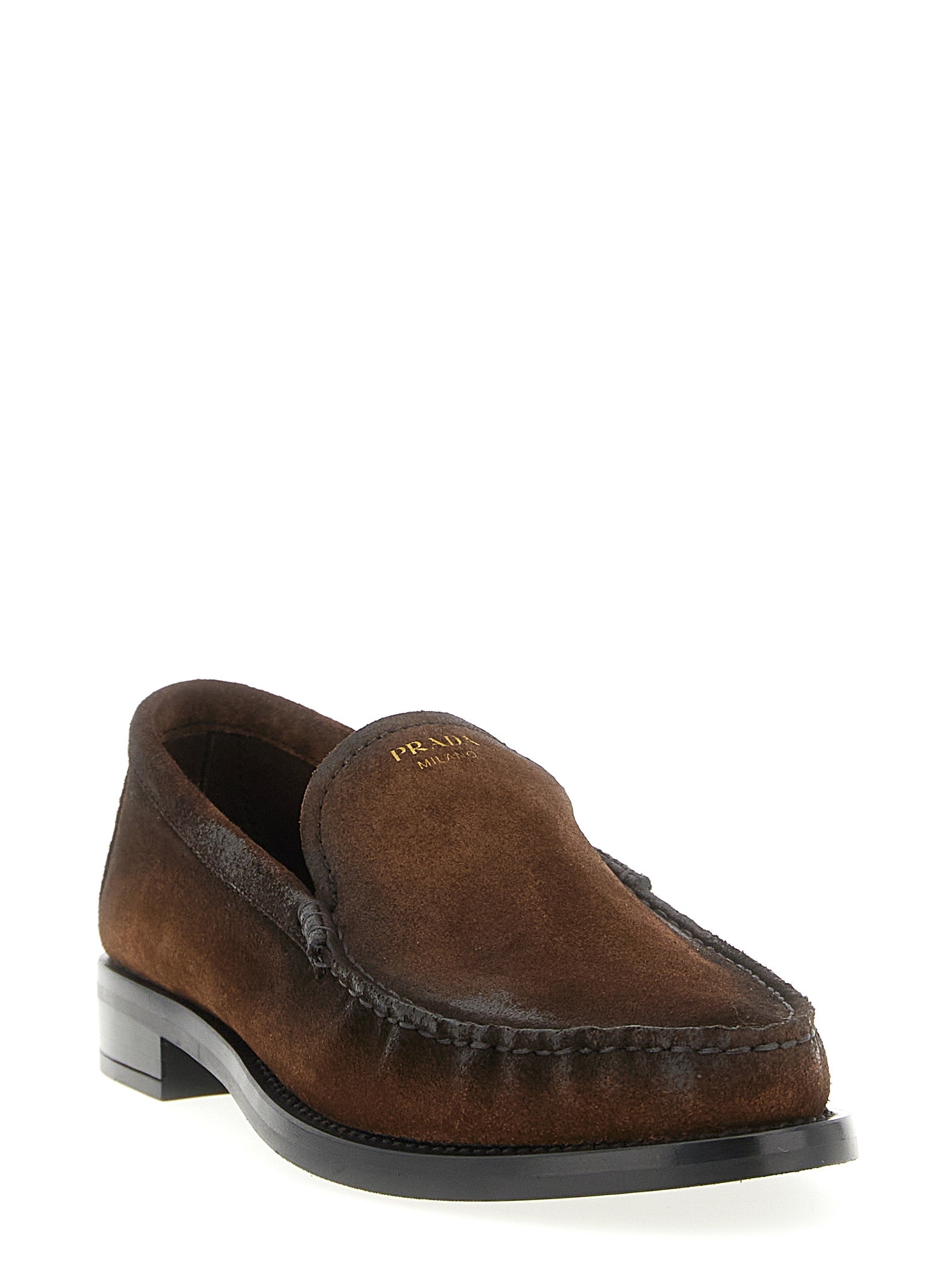 Prada Suede Loafers