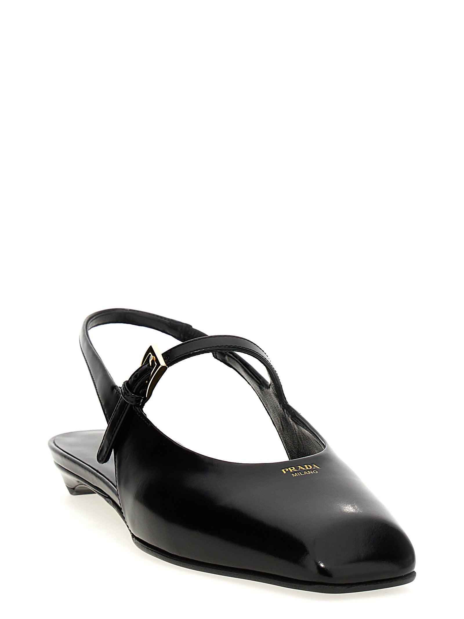 Prada Logo Slingback
