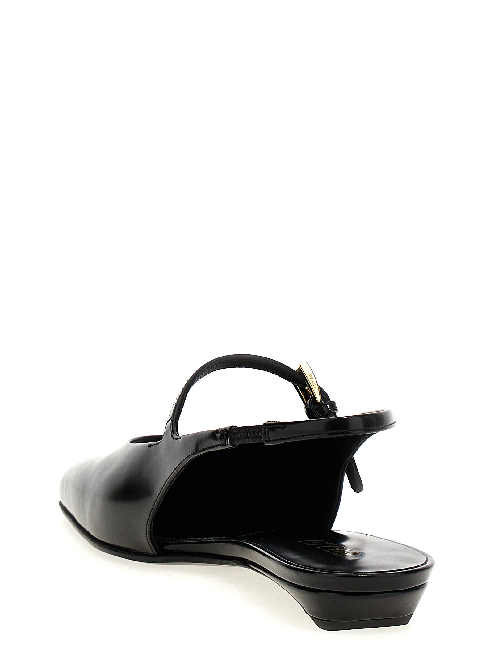 Prada Logo Slingback