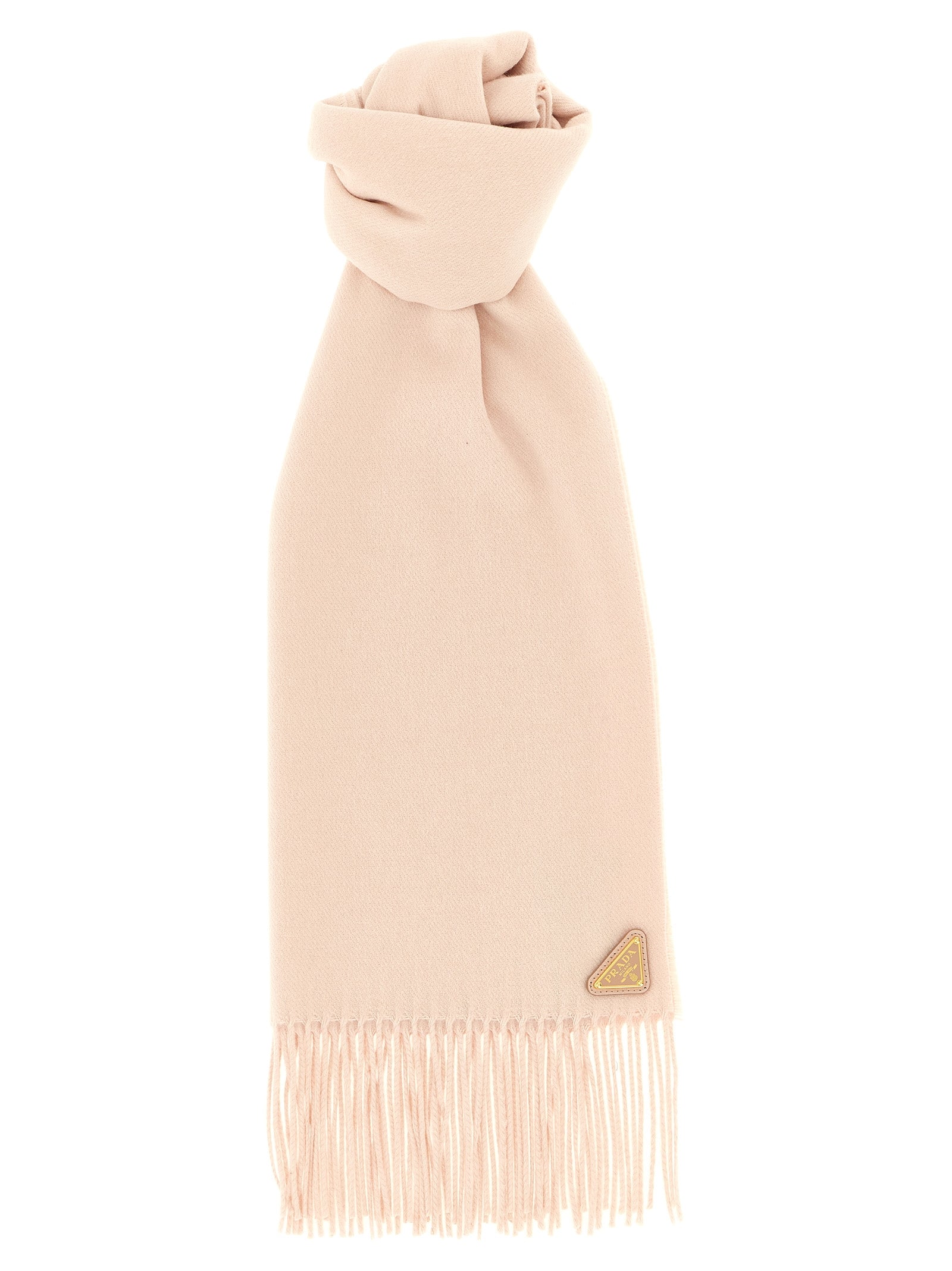 Prada Silk And Cashmere Scarf