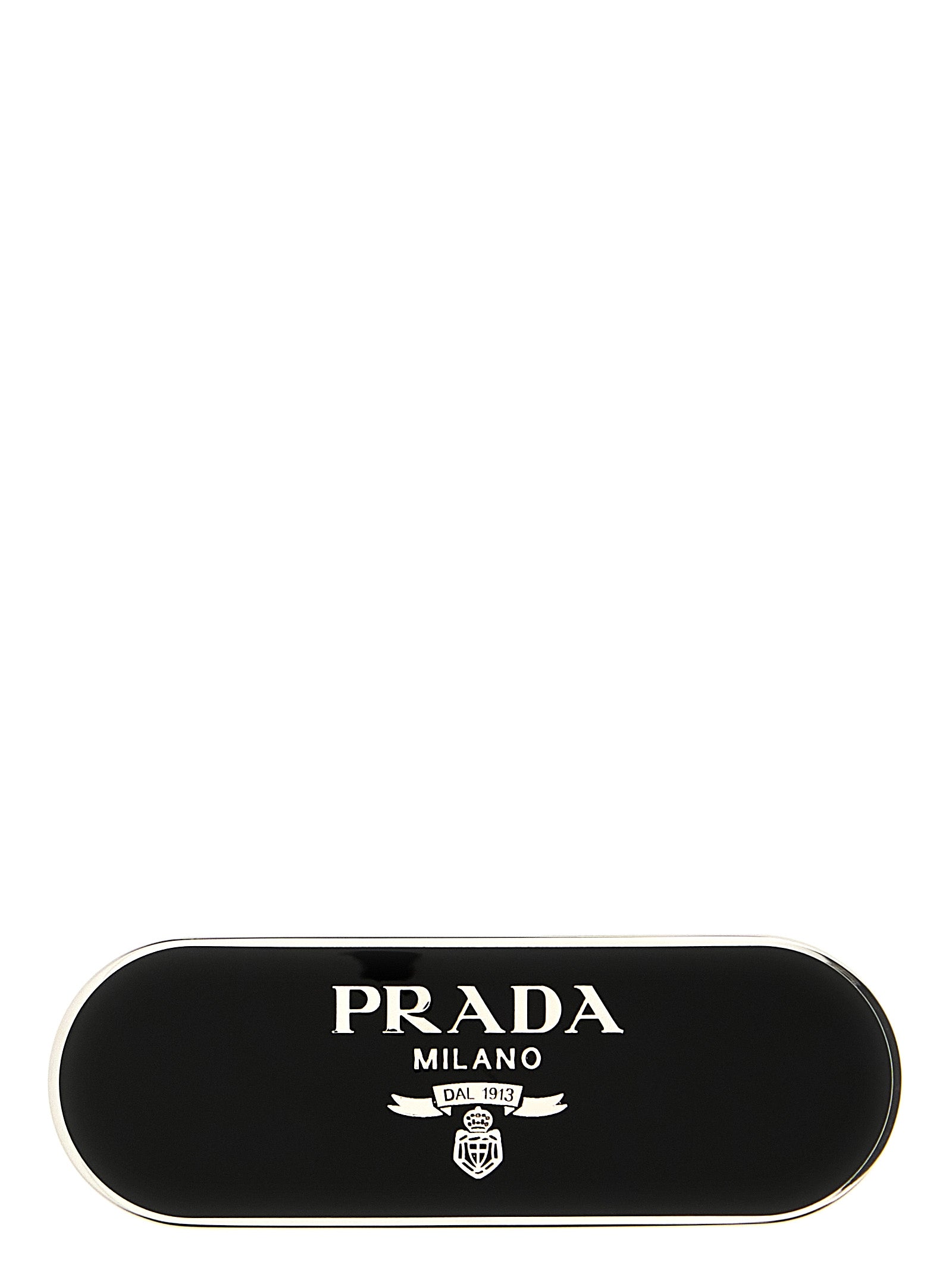 Prada Logo Hair Clip
