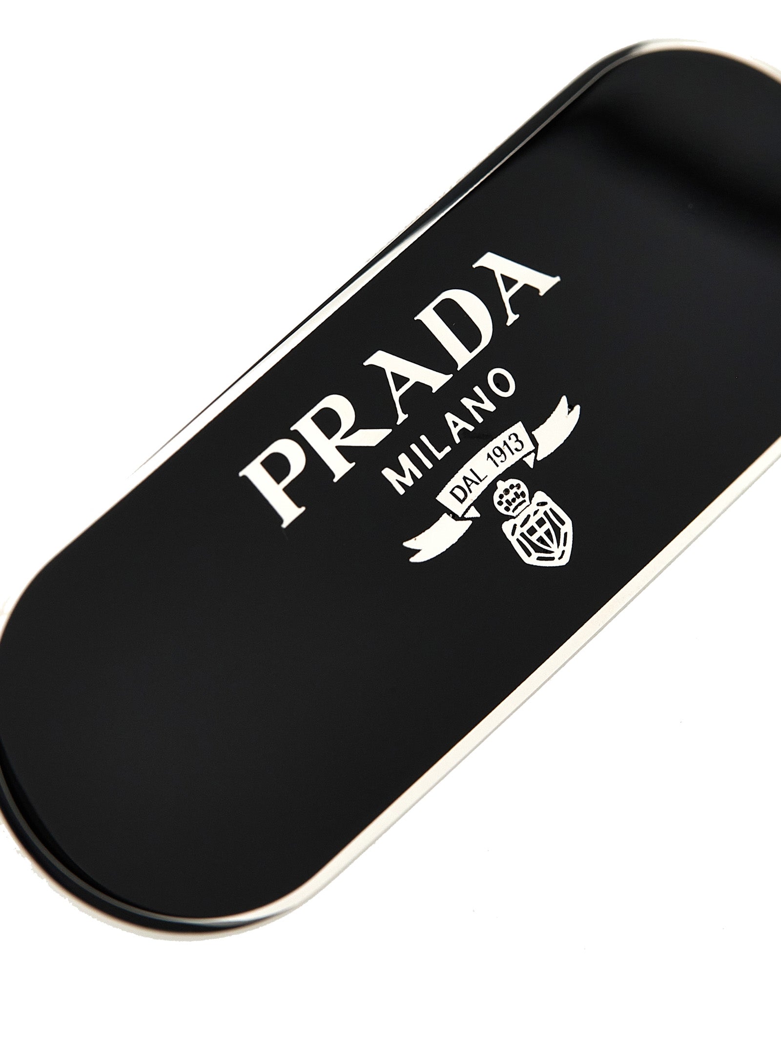 Prada Logo Hair Clip