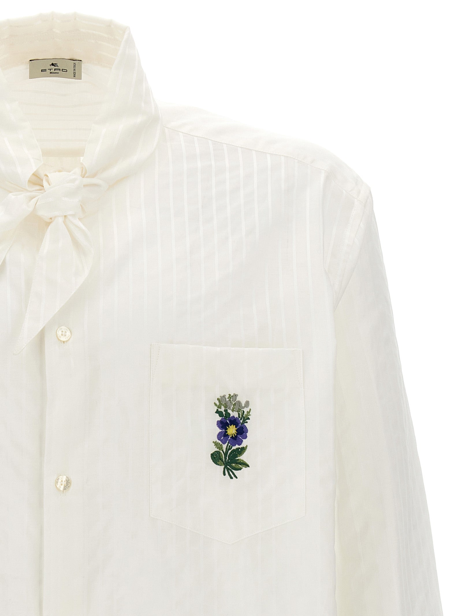 Etro Floral Embroidery Shirt