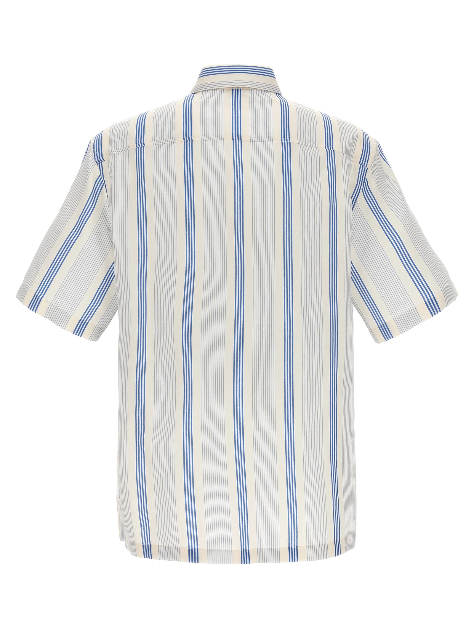 Etro Logo Embroidery Striped Shirt