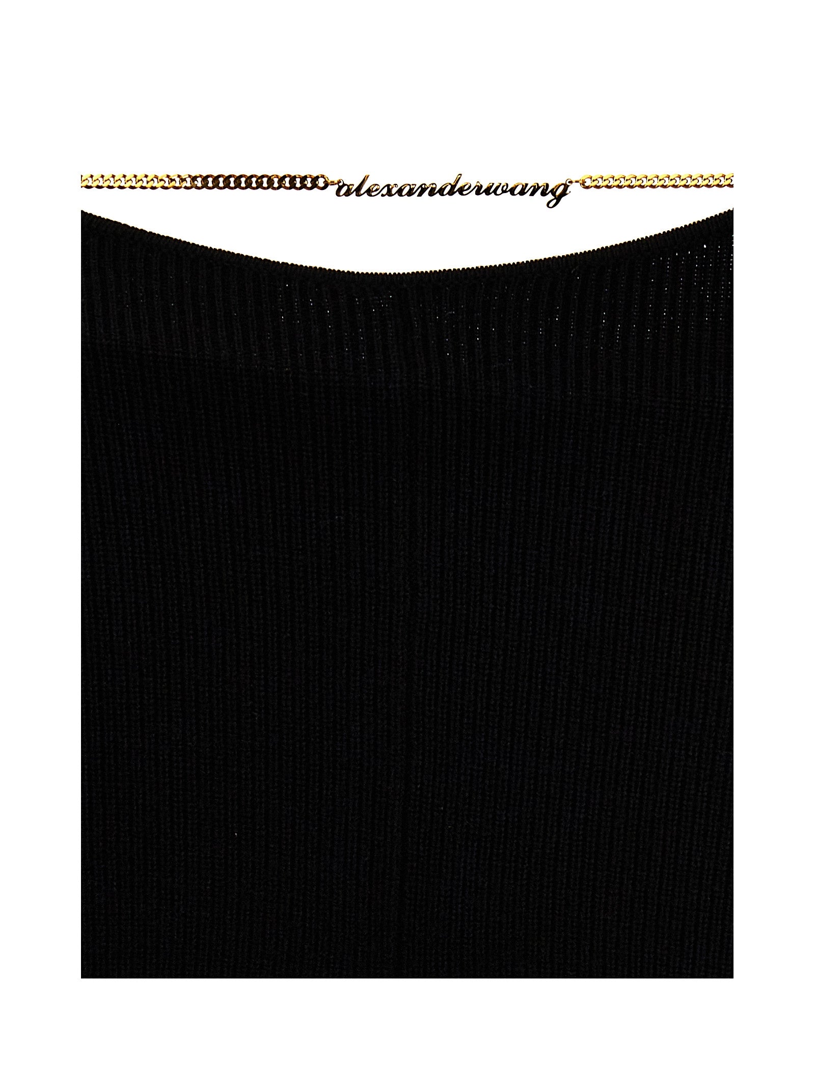 Alexander Wang 'Gold Nameplate Chain' Pants