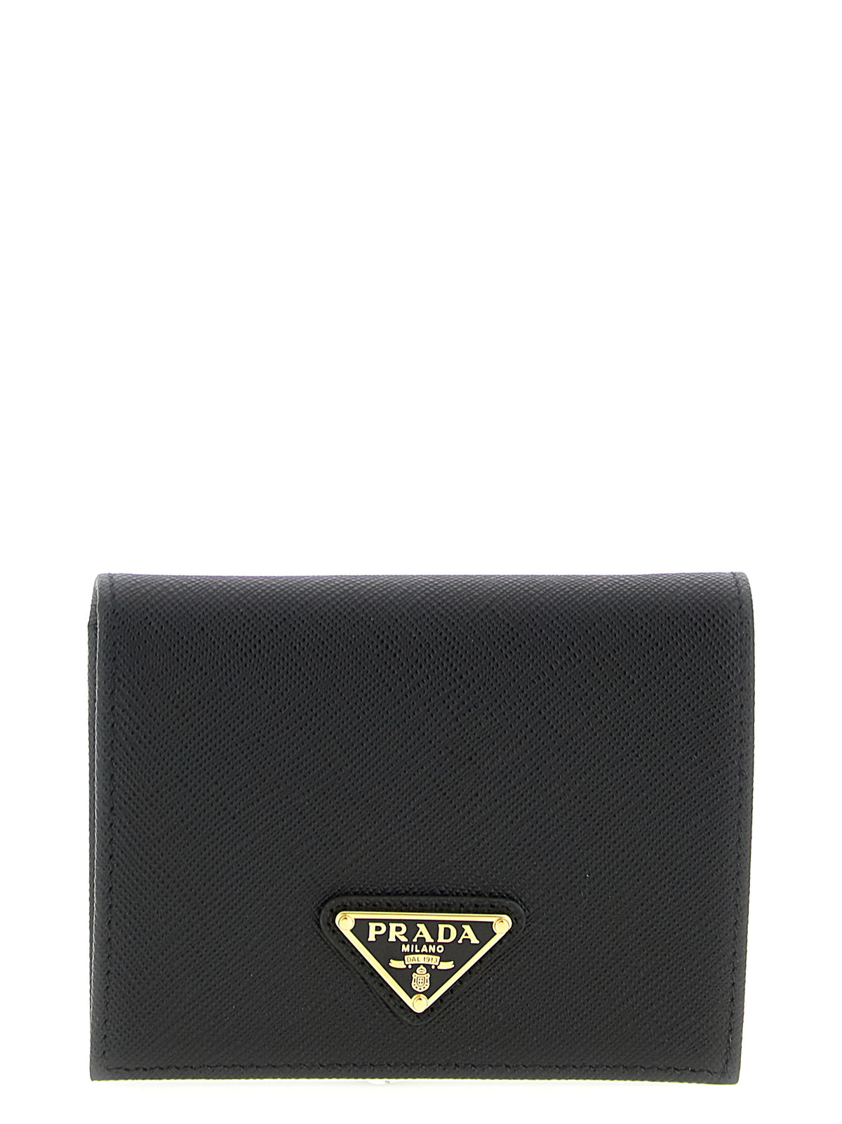 Prada Logo Leather Wallet