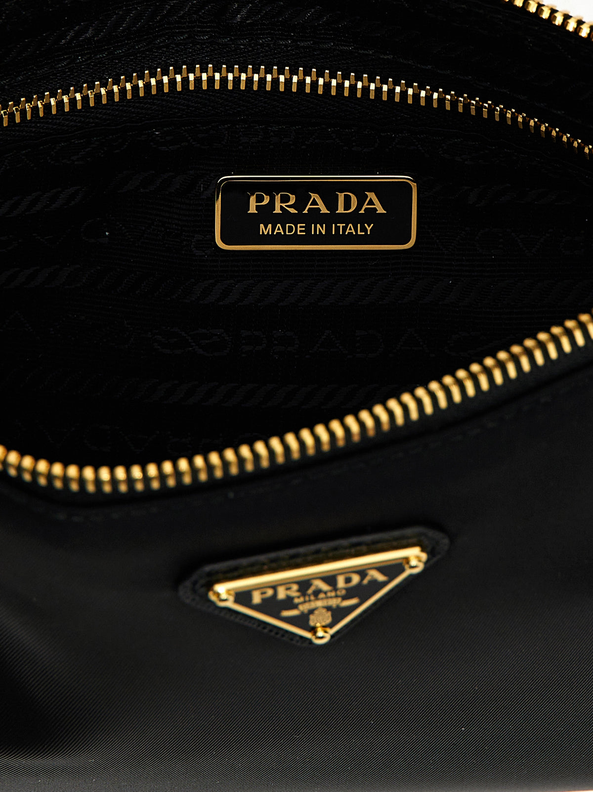 Prada Logo Shoulder Bag